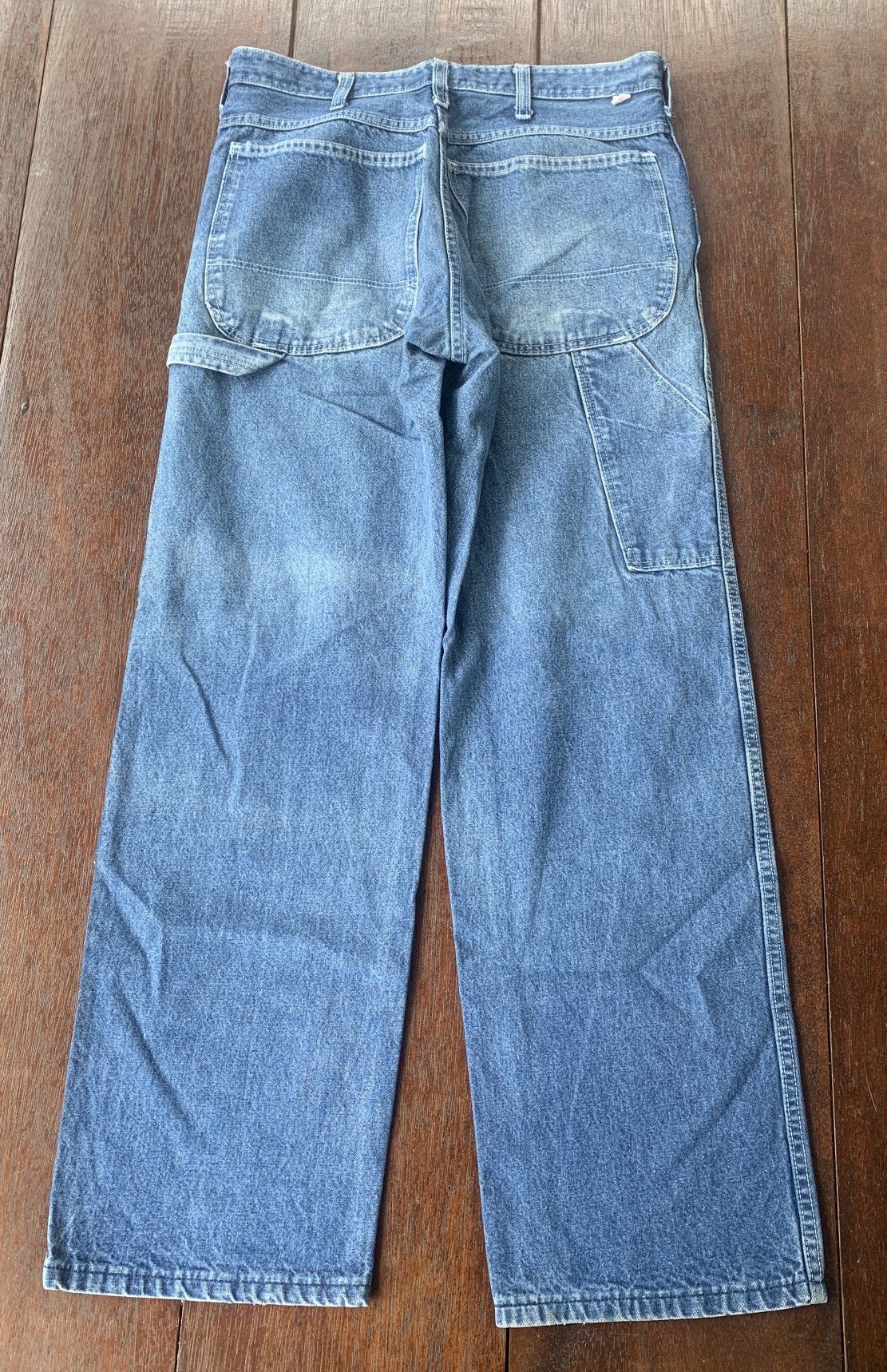 Dickies × Vintage 70s/80s Dickies carpenter talon denim pants made in usa Size US 31 - 1 Thumbnail