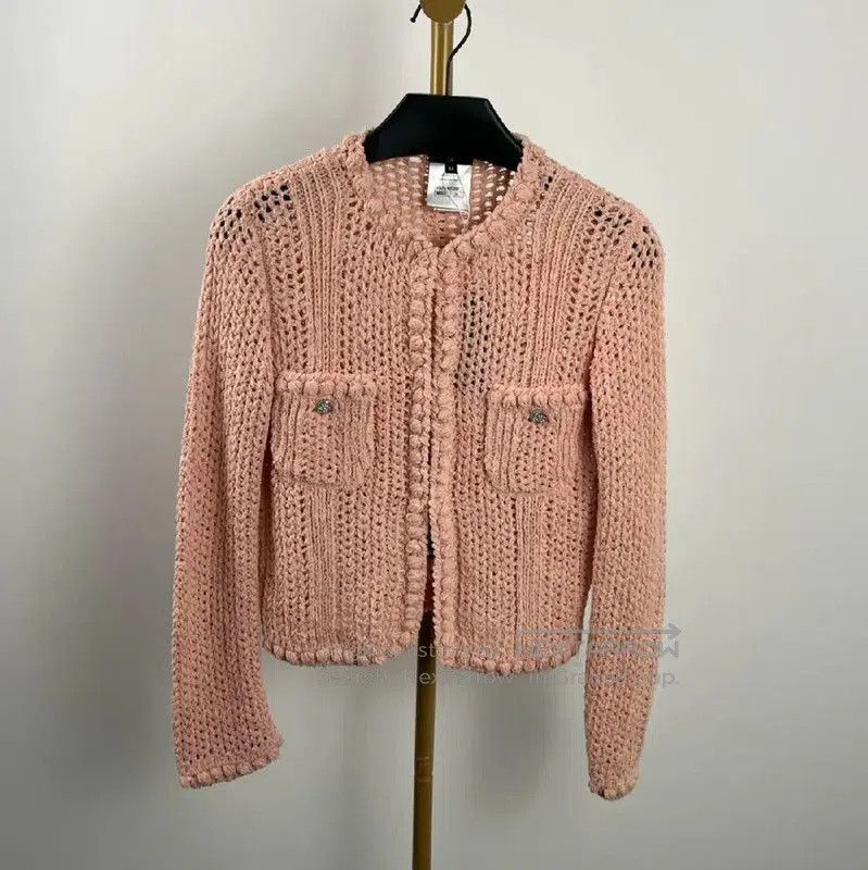 Chanel Pink Wool Jacket for Women .