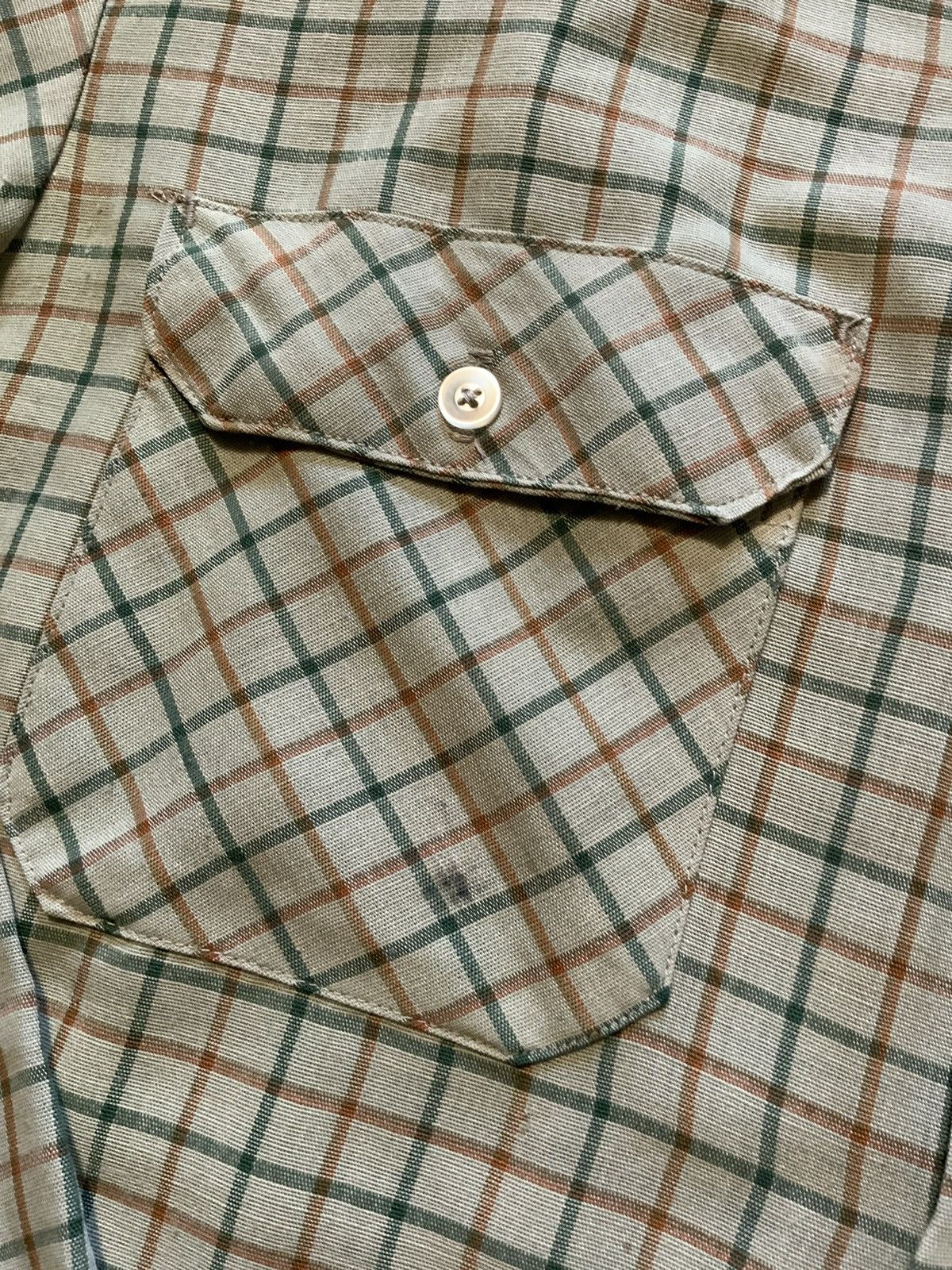 Vintage VTG 60s 70s JCPenney Big Mac 50/50 Plaid Button Work Shirt Size US M / EU 48-50 / 2 - 5 Thumbnail