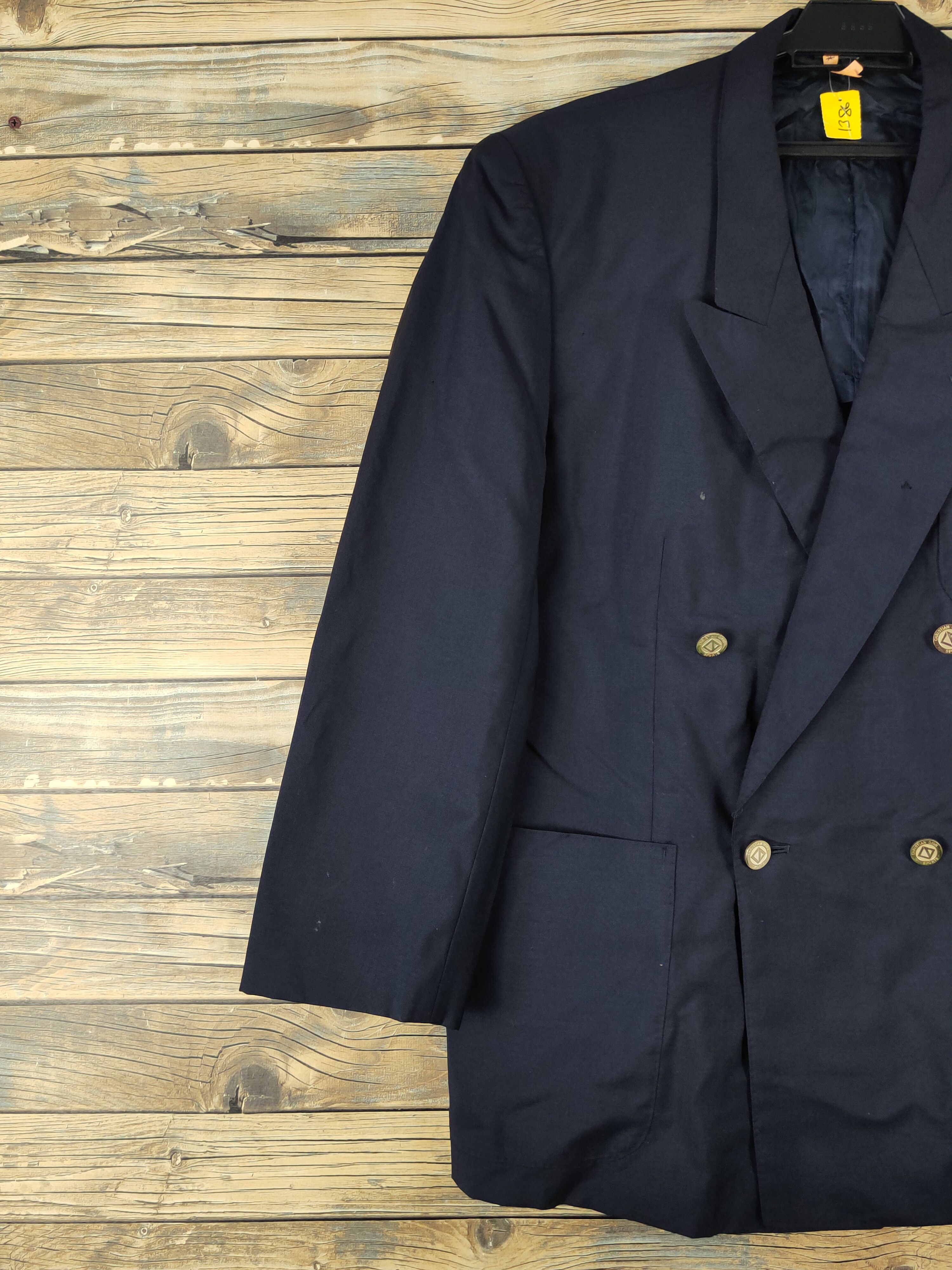 Christian Dior Monsieur DL Christian Dior Sports Navy Blazers #1386 Size US L / EU 52-54 / 3 - 4 Thumbnail