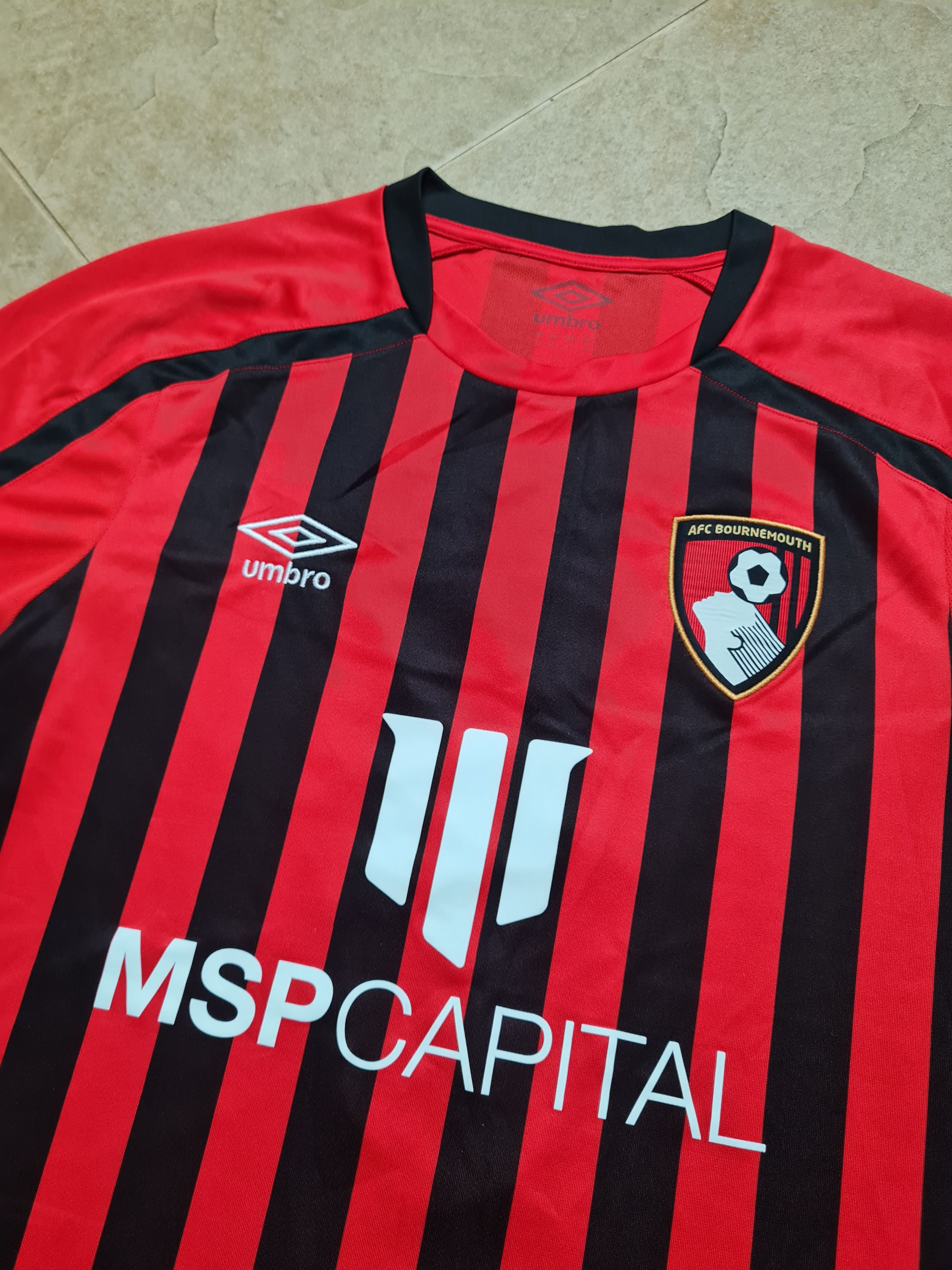 Umbro Jersey Dominic Solanke #9 Afc Bournemouth Soccer Shirt Umbro Size US M / EU 48-50 / 2 - 14 Thumbnail