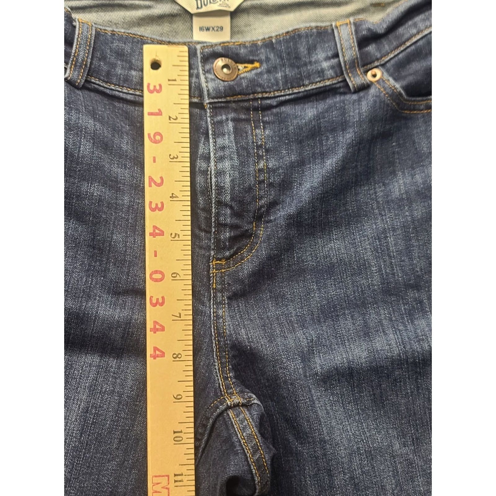 Vintage Duluth DuluthFlex Everyday Jeans Women’s 16Wx29 Regular Fit Stretch Denim Jeans Size 24" / US 00 / IT 34 - 4 Thumbnail