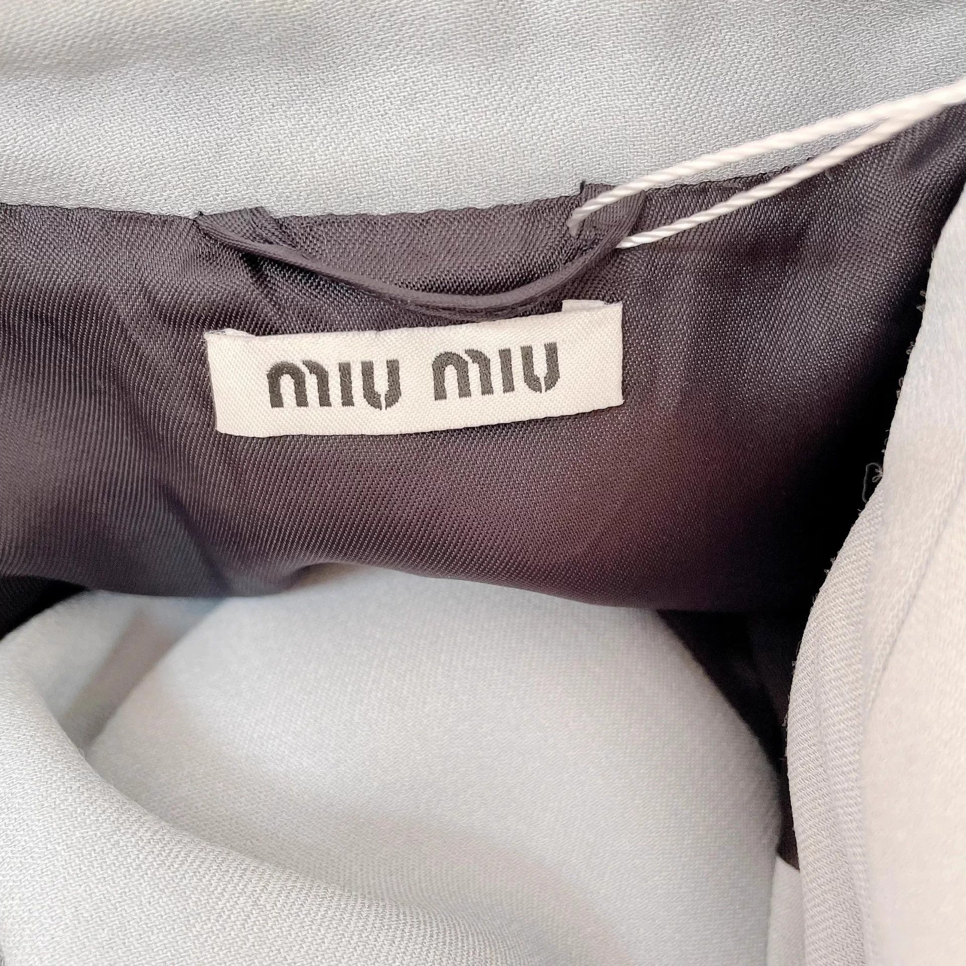 Miu Miu Miu Miu blue black stand collar beaded jacket 42 Size M / US 6-8 / IT 42-44 - 5 Thumbnail
