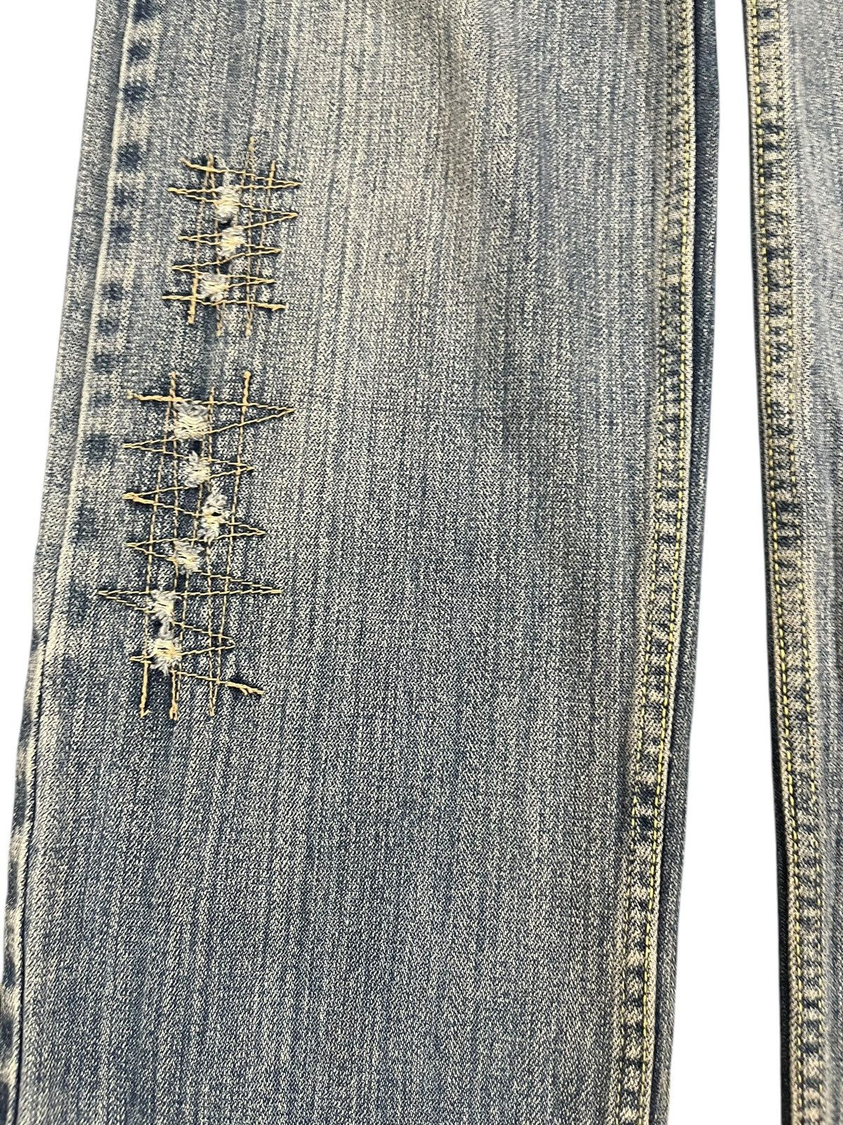 Other Vintahe Antfui Jeans Eagle Wing Printed Denim Size US 31 - 6 Thumbnail