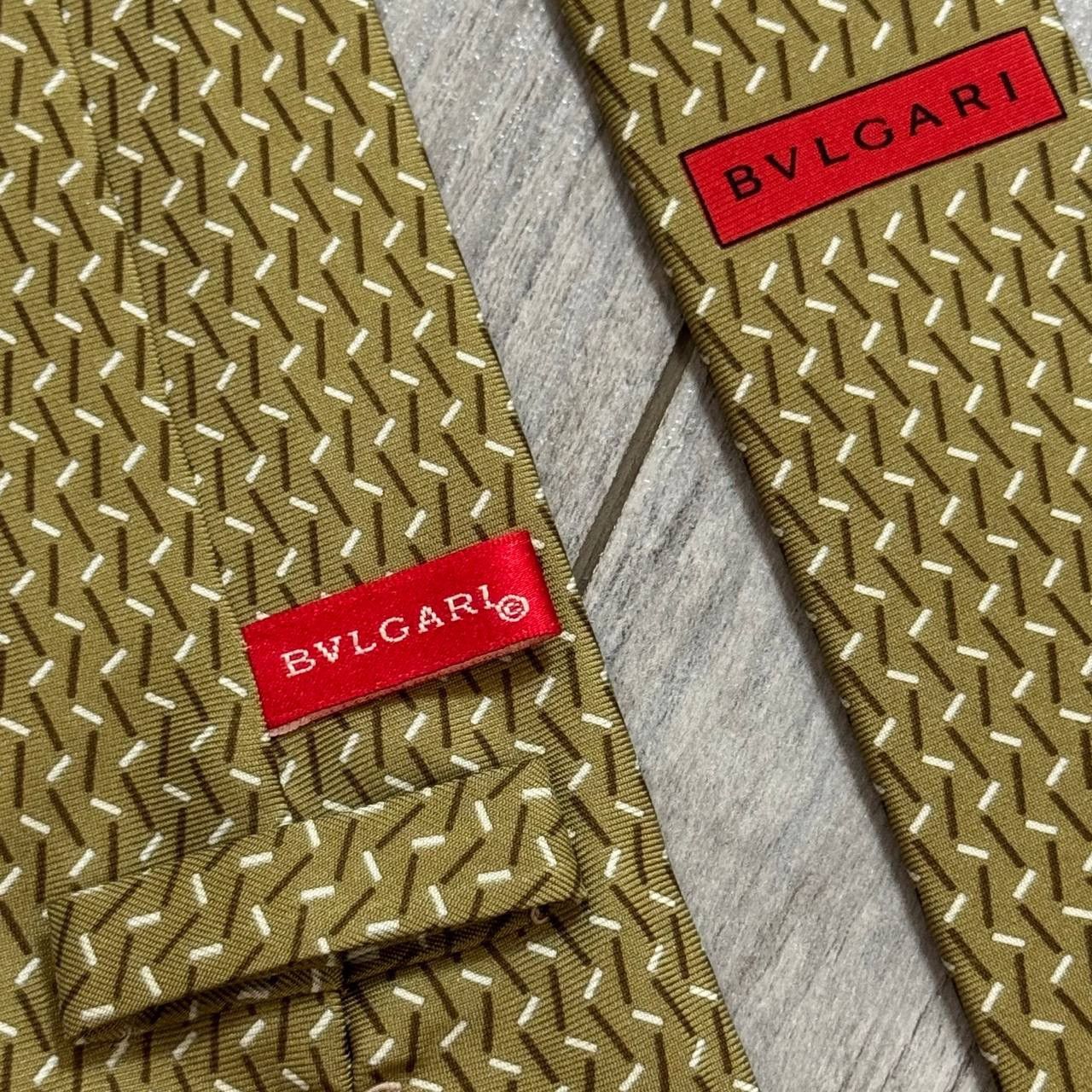 Bvlgari BVLGARI Silk Tie Size ONE SIZE - 6 Thumbnail
