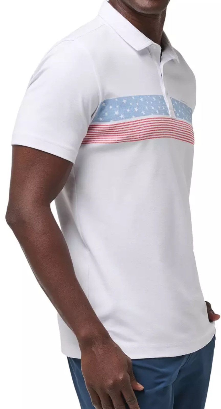 TravisMathew New Travis Mathew Men's Merica Golf Polo Shirt Size XL Size US XL / EU 56 / 4 - 2 Thumbnail
