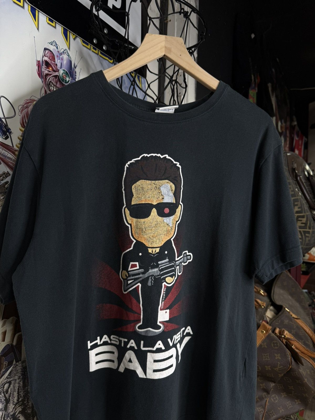 Vintage Vintage Terminator T2 Movie T-Shirt Adult Size Medium Size US M / EU 48-50 / 2 - 2 Thumbnail