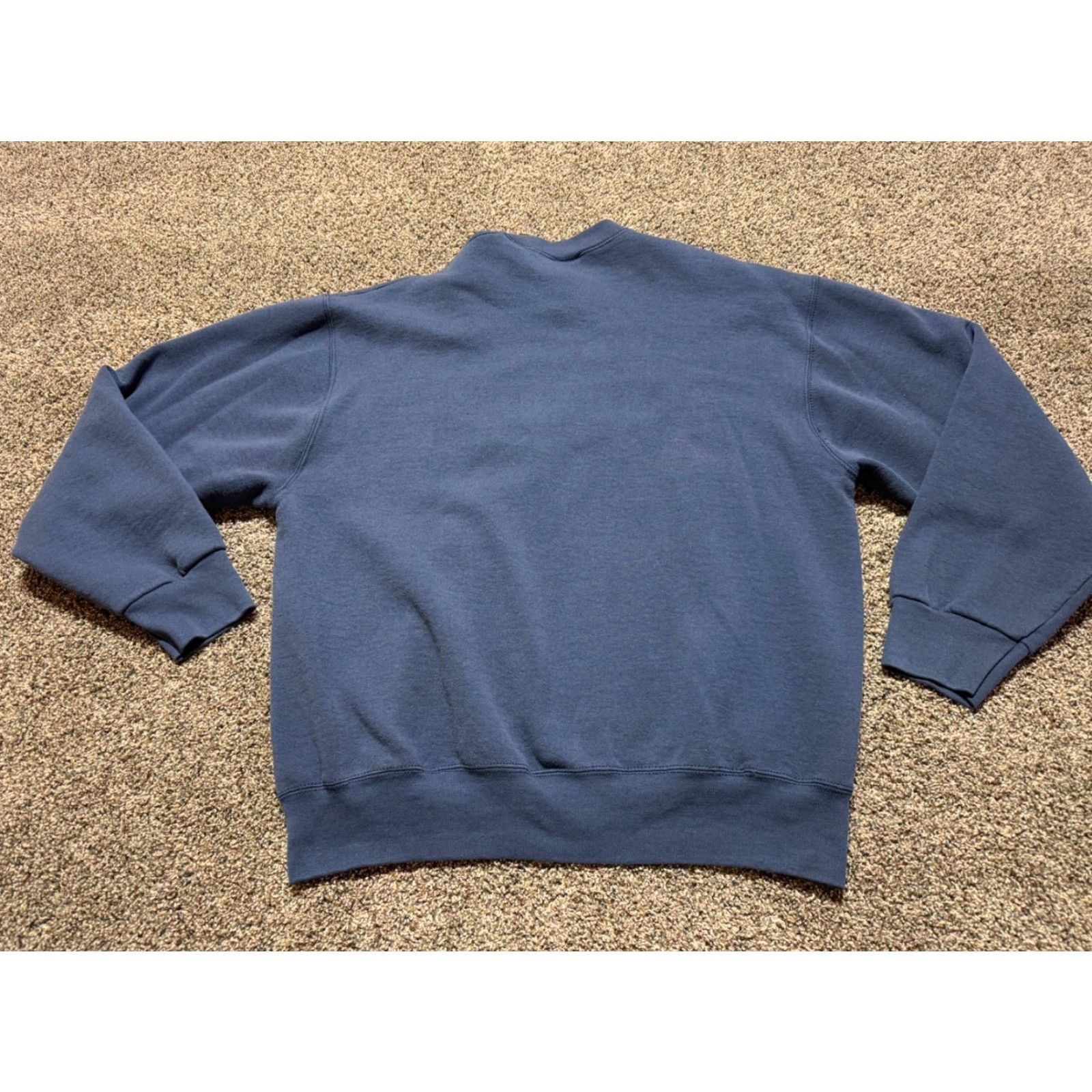 Pro Player VINTAGE Denver Broncos Pro Player Sweatshirt Mens XL Blue NFL Pullover Crew Neck Long Sleeve Size US XL / EU 56 / 4 - 2 Thumbnail