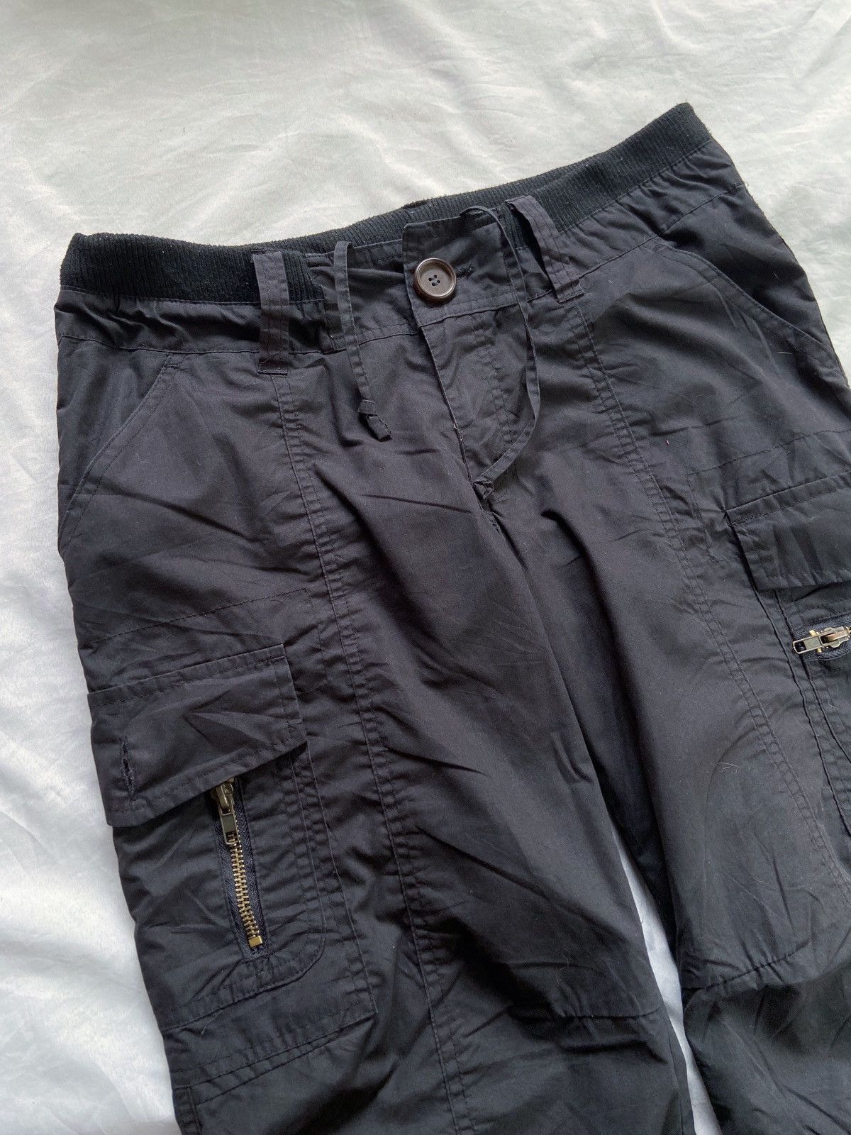If Six Was Nine BEAUMONT CARR CARGO FLARED PANTS Size US 31 - 5 Thumbnail