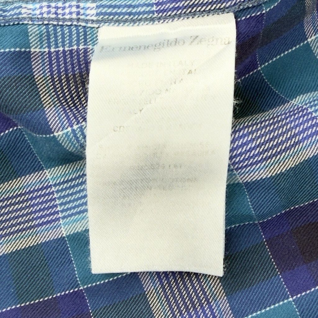 Ermenegildo Zegna Ermenegildo Zegna Men's Size Medium 100% Cotton Button Down Size US M / EU 48-50 / 2 - 6 Thumbnail