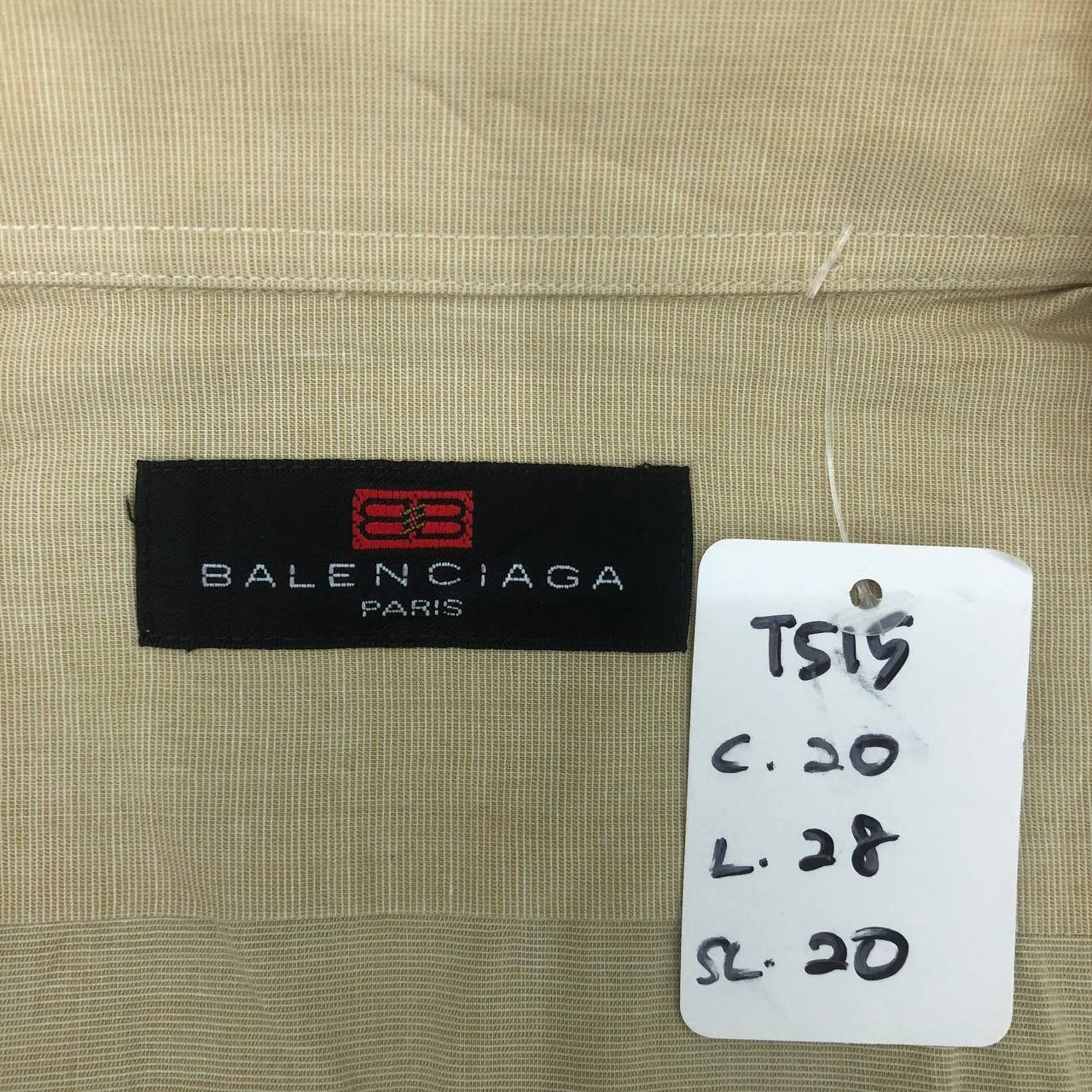 Balenciaga T515 BALENCIAGA PARIS SHIRTS Size US M / EU 48-50 / 2 - 5 Thumbnail