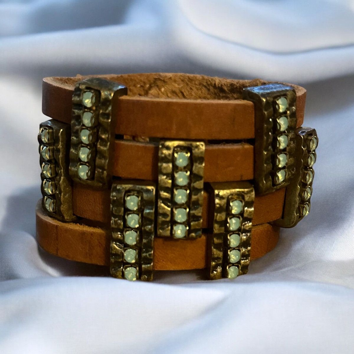 Other Leatherock wide leather bracelet Size ONE SIZE - 1 Thumbnail