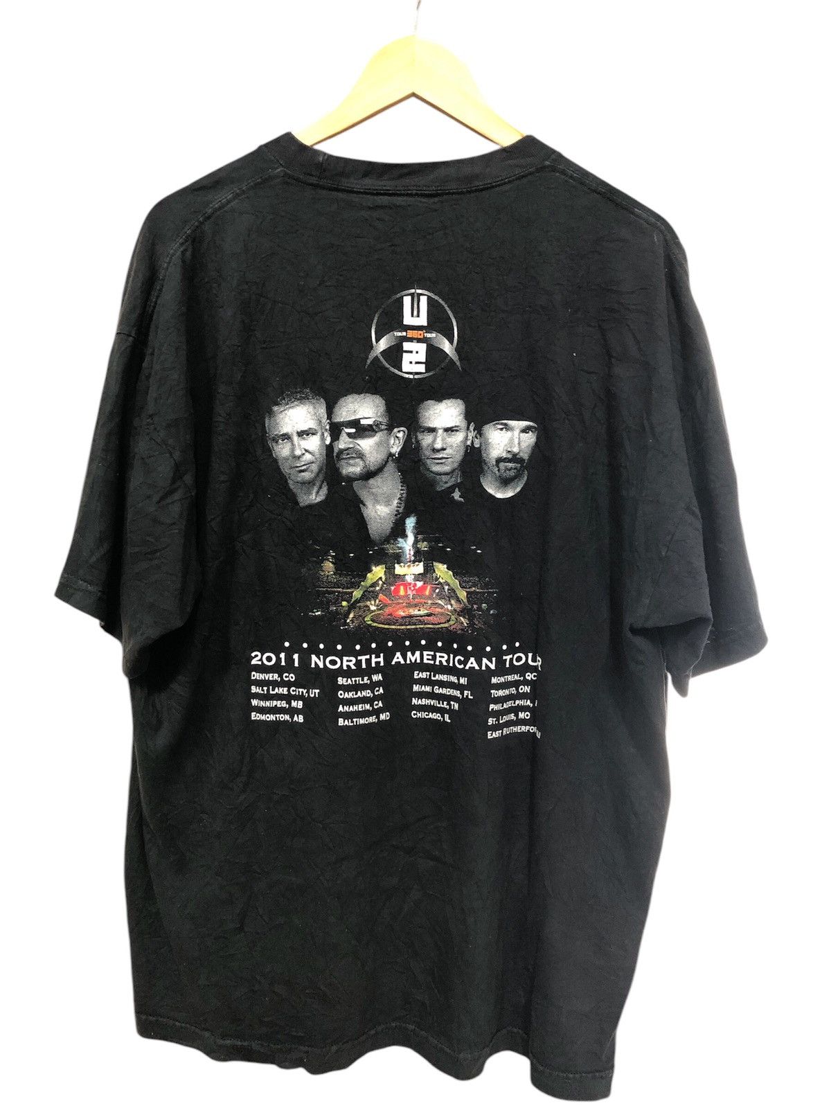 Band Tees × Vintage Band tees u2 Size US XL / EU 56 / 4 - 2 Thumbnail