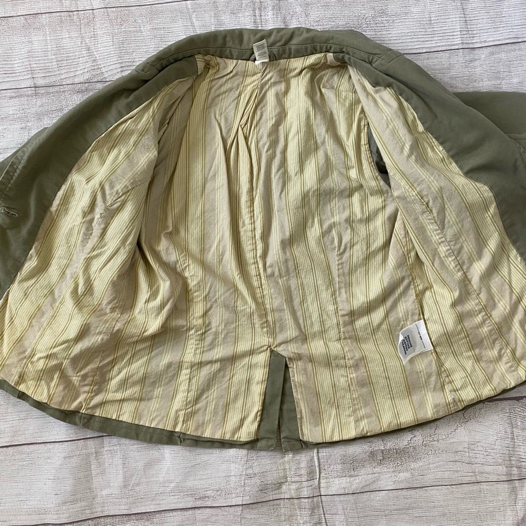 Old Navy Old Navy women L 2 button fully lined canvas jacket green Size L / US 10 / IT 46 - 7 Thumbnail