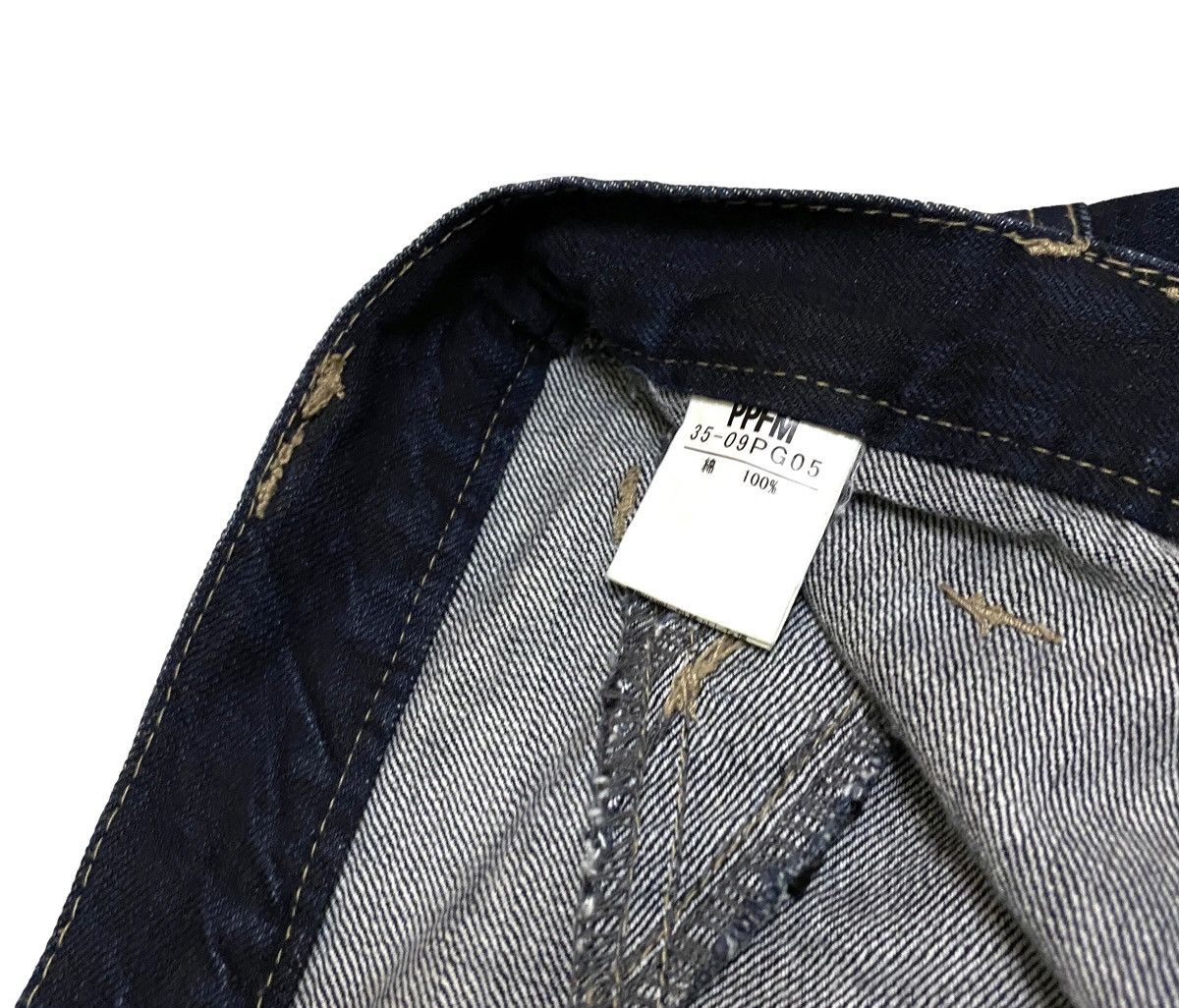 If Six Was Nine Rare Design Vintage Japanese Brand PPFM Tactical Jeans 1990s Size US 34 / EU 50 - 8 Thumbnail
