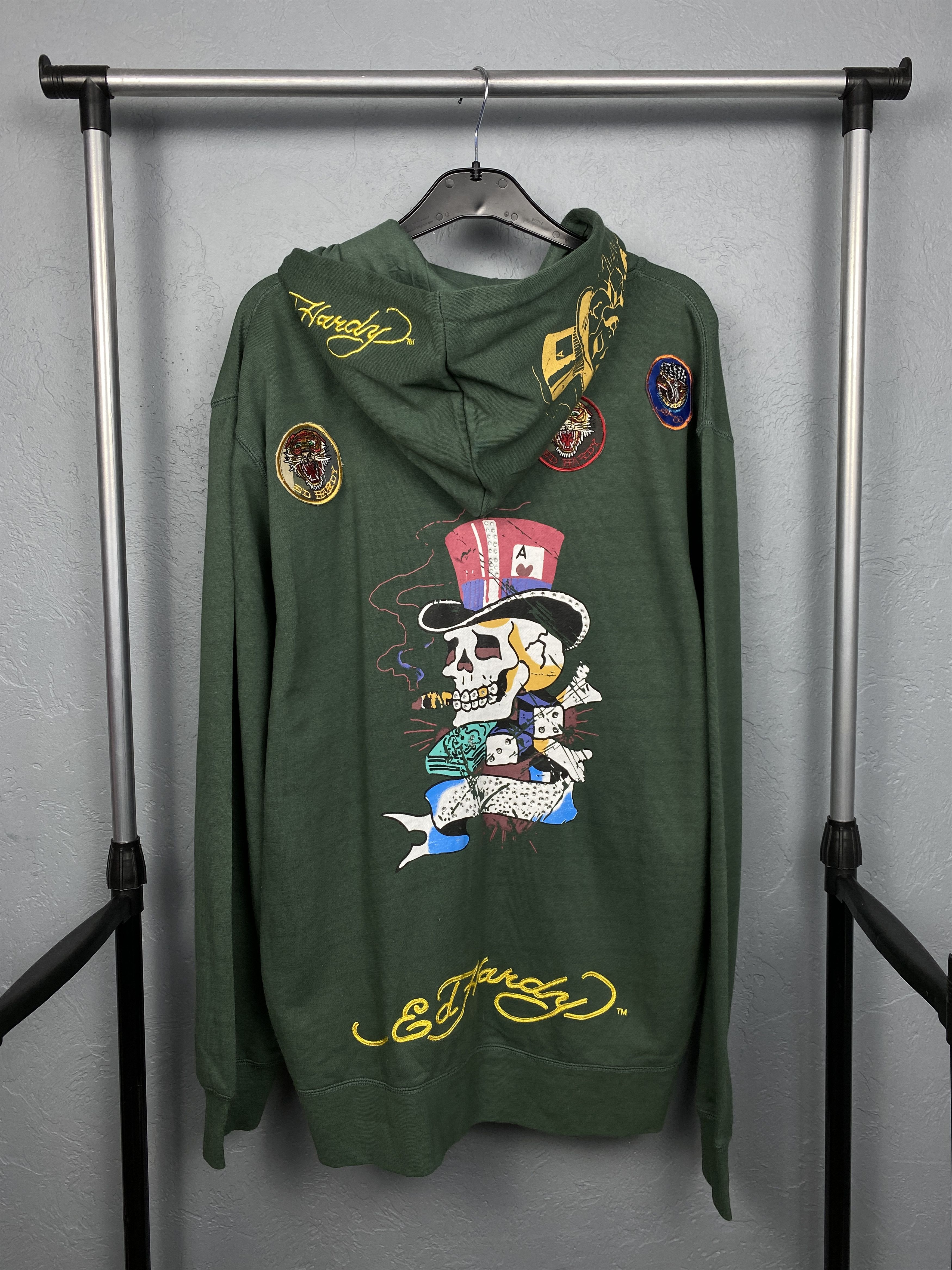 Ed Hardy by Christian Audigier Hoodie Y2K