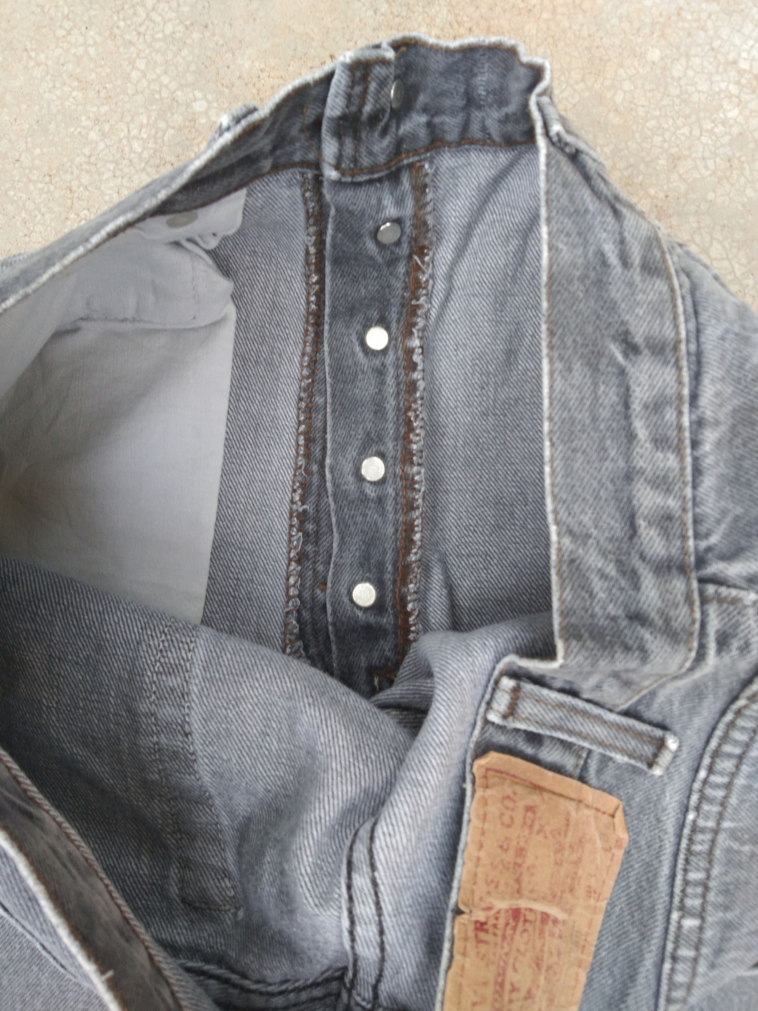 Levi's × Vintage 80s Vintage Levis 501 Made In USA Distressed Jeans 33x34 Size US 33 - 5 Thumbnail