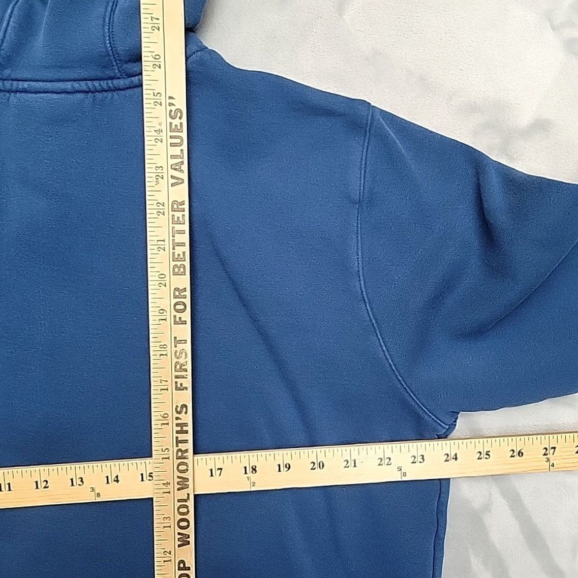 Reebok Reebok Hoodie Mens XL Blue Full Zip Hooded Sweatshirt Classic Retro Cropped Size US XL / EU 56 / 4 - 6 Thumbnail