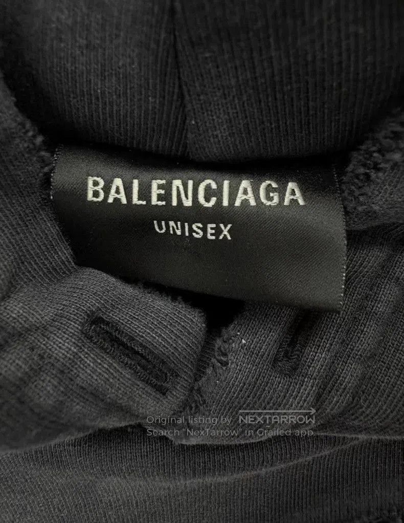 Balenciaga Balenciaga Distressed Coke Hoodie. Size US S / EU 44-46 / 1 - 5 Thumbnail