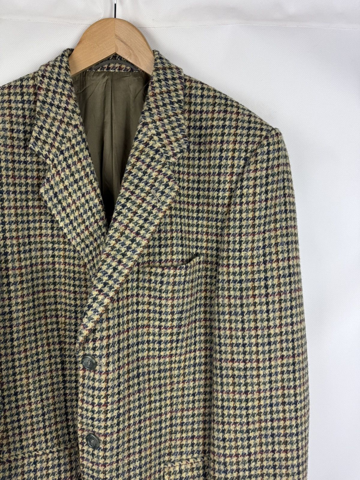 Harris Tweed × Vintage Harris Tweed Vintage Men’s Wool Blazer Jacket Sportcoat Size 46R - 5 Thumbnail