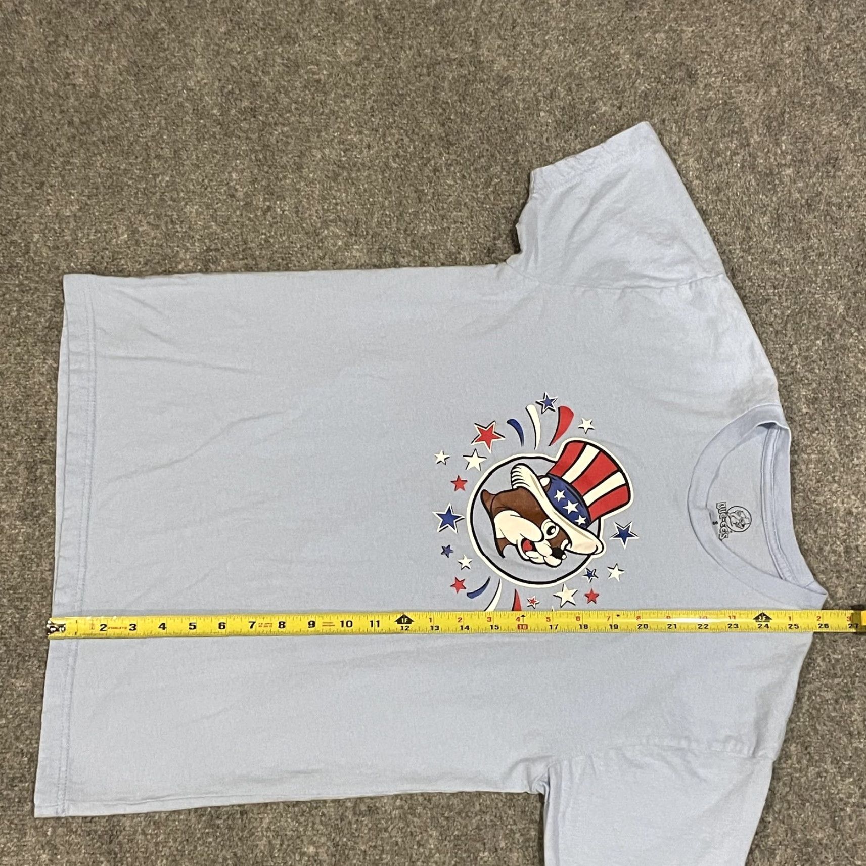 Vintage Buc-ee's Shirt Adult Small Gray Patriotic USA Fourth of July Tee Size US S / EU 44-46 / 1 - 7 Thumbnail
