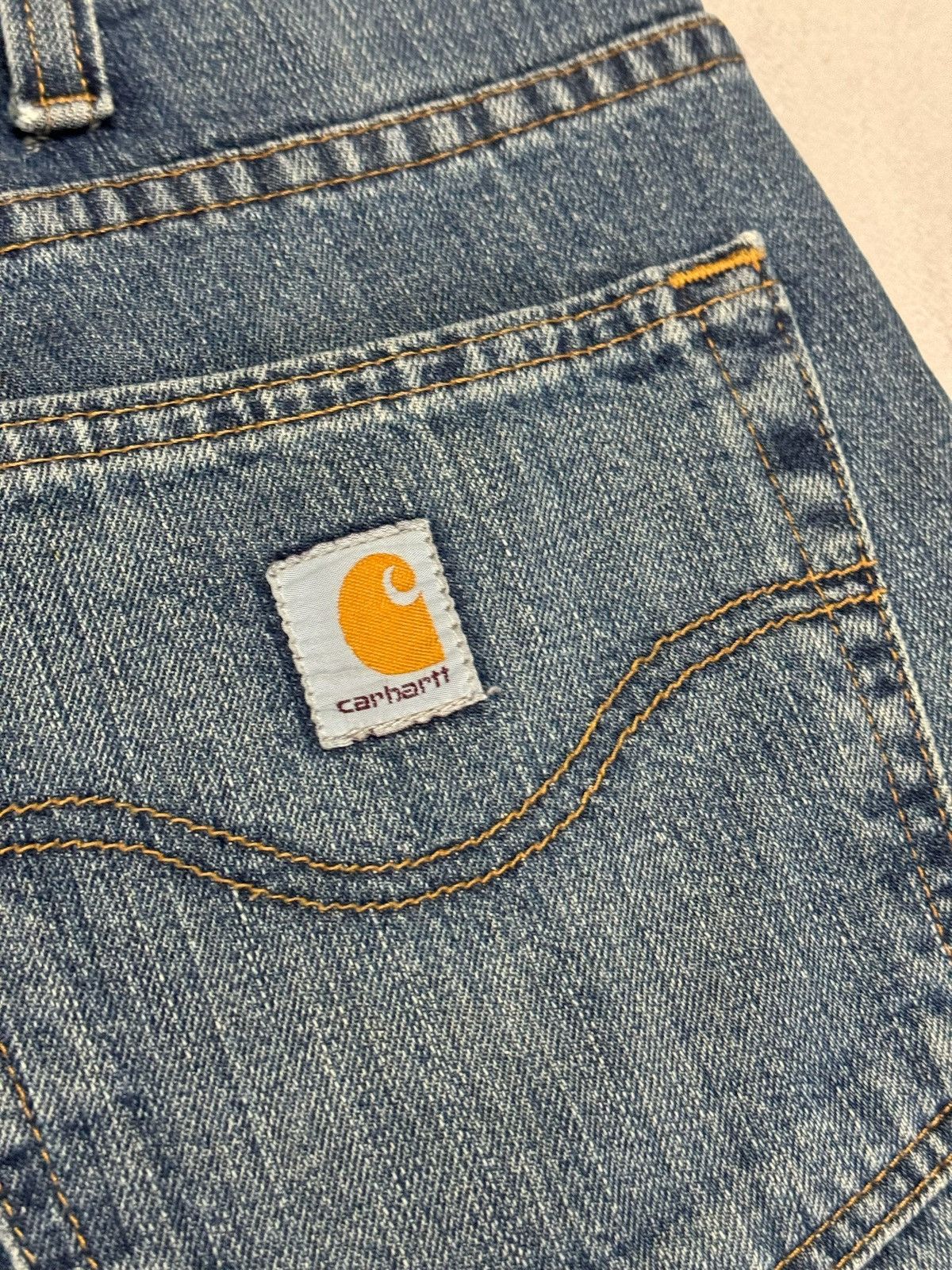 Carhartt × Vintage Vintage Carhartt Straight Jeans Denim Pants Y2K 90s Size US 32 / EU 48 - 4 Thumbnail