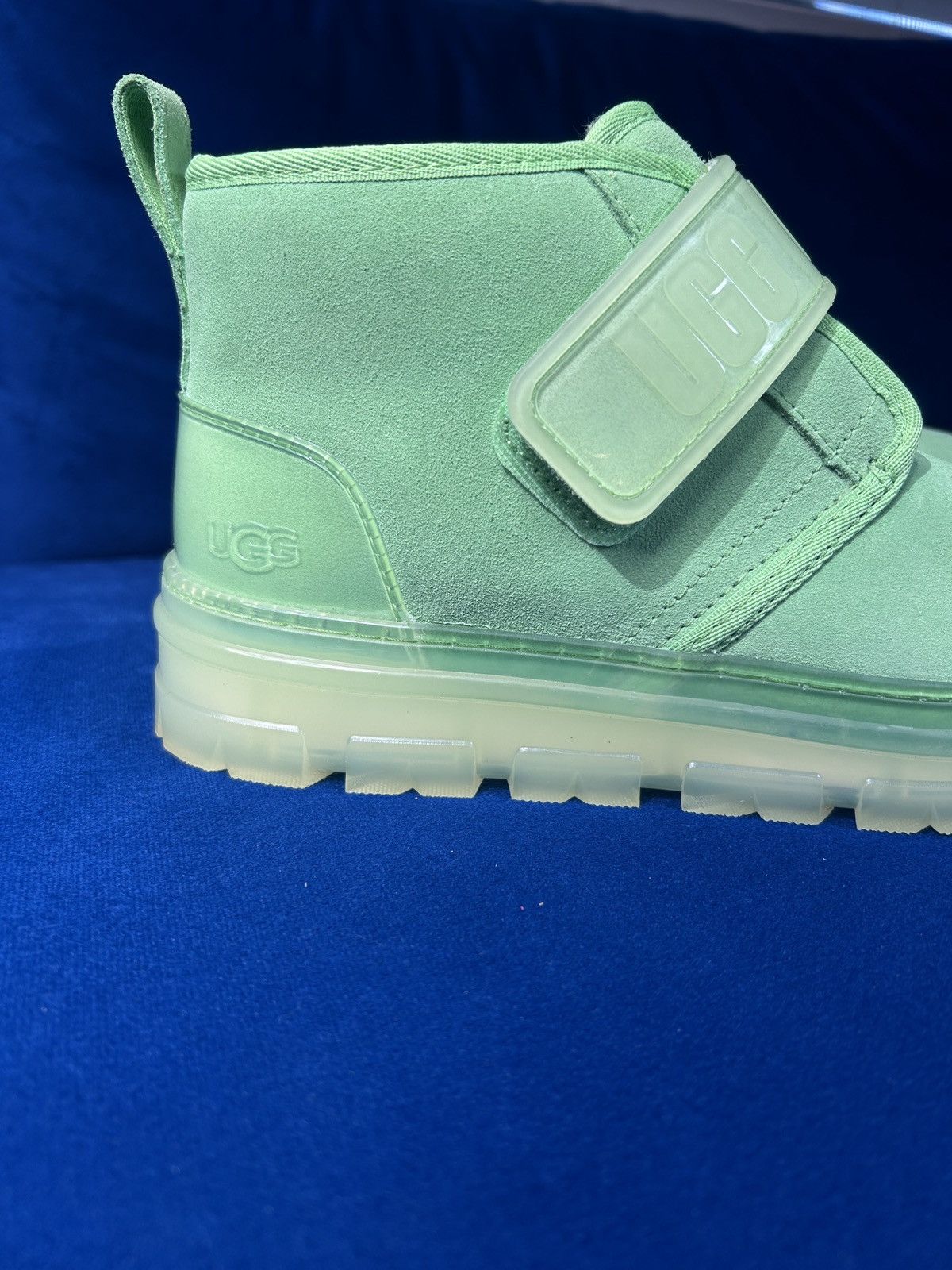 Ugg NEW UGG Nuemel Neon Green Chukka Suede Boots Women's Size 9 Size US 9 / IT 39 - 2 Thumbnail