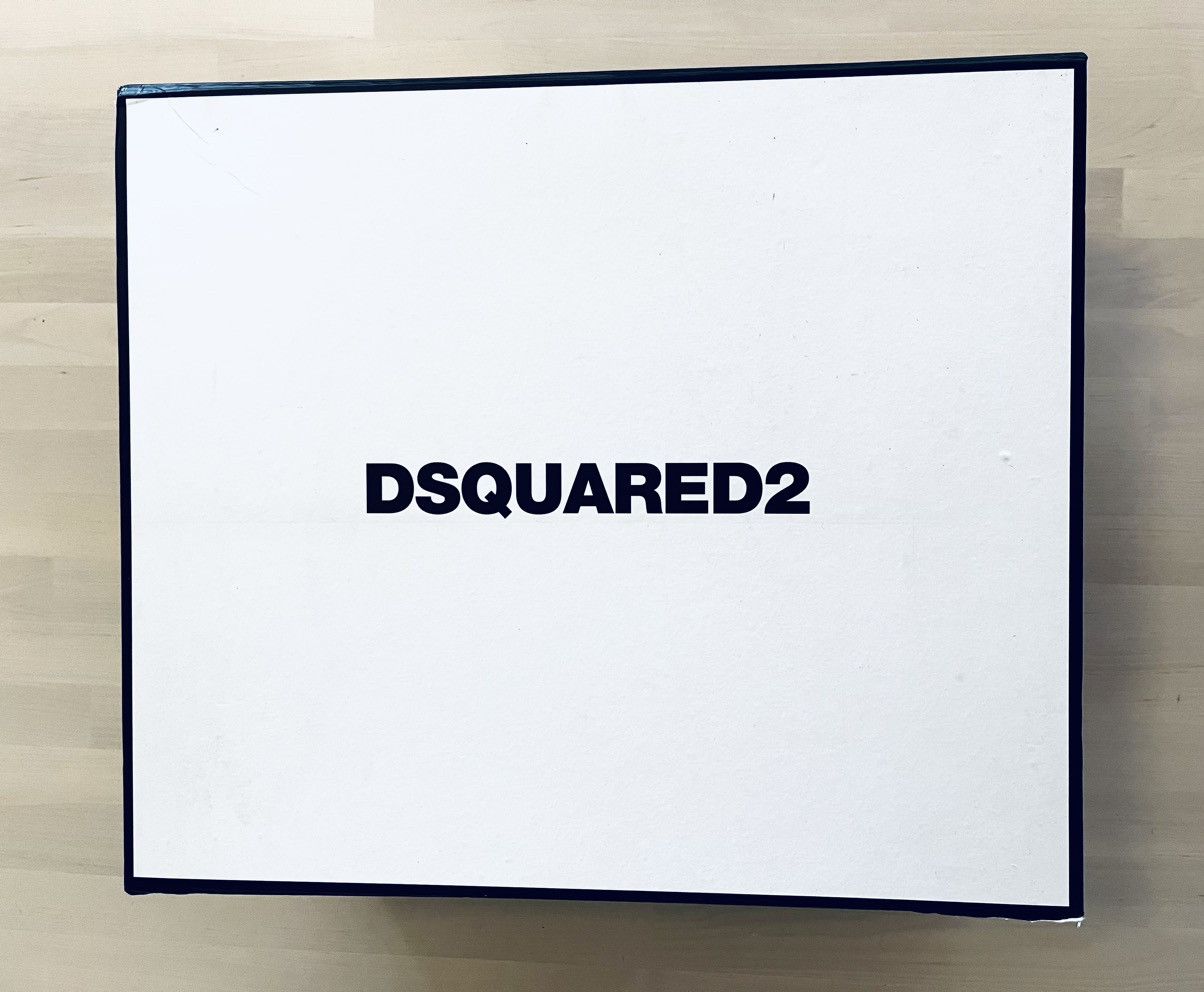 Dsquared2 Dsquared2 Black Leather Robot/ Military Style Boots Size US 11 / EU 44 - 2 Thumbnail