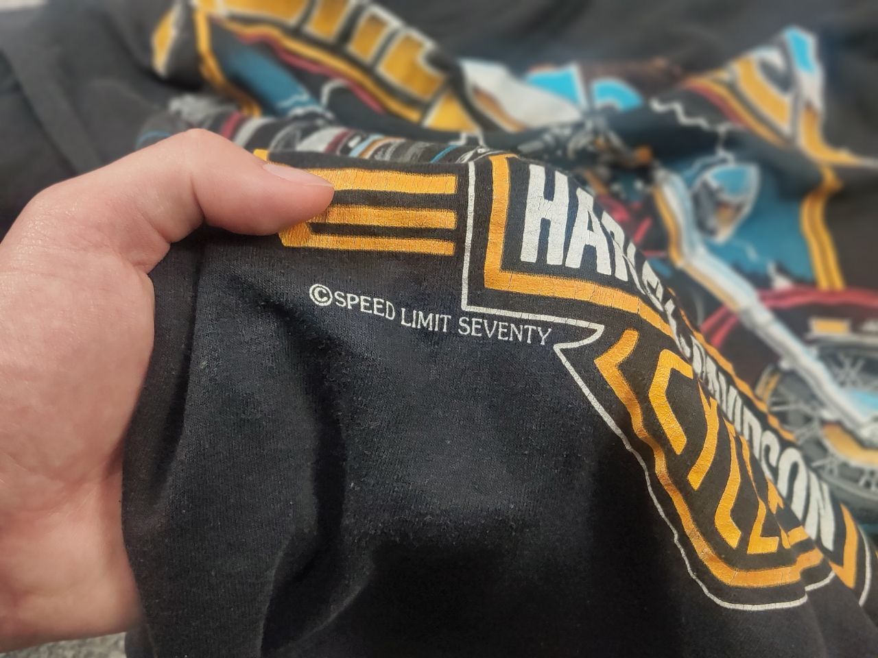 Harley Davidson 80's Harley-Davidson Real Steel Heritage Softail T-shirt Tee Size US M / EU 48-50 / 2 - 21 Thumbnail