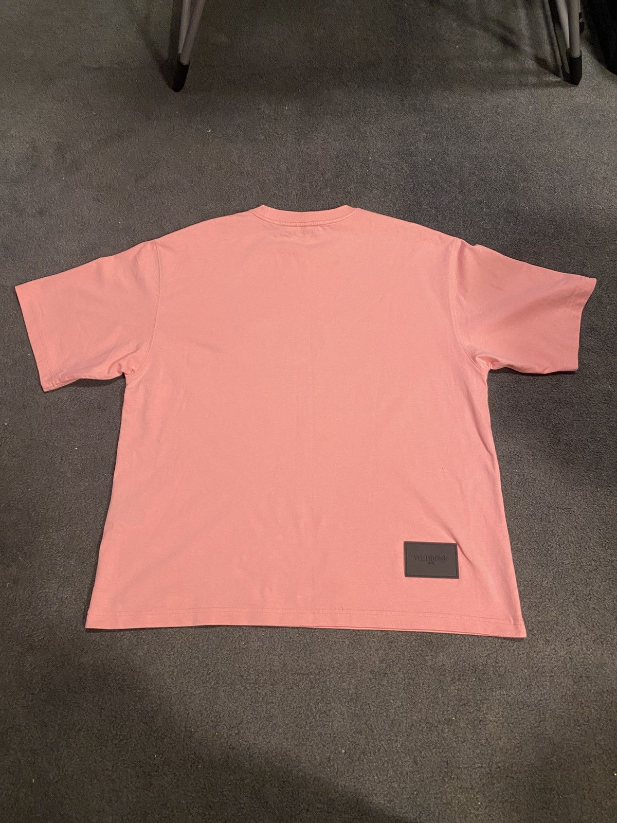 Designer × WE11DONE WE11DONE PINK SPEED LOGO SHIRT Size US L / EU 52-54 / 3 - 4 Thumbnail