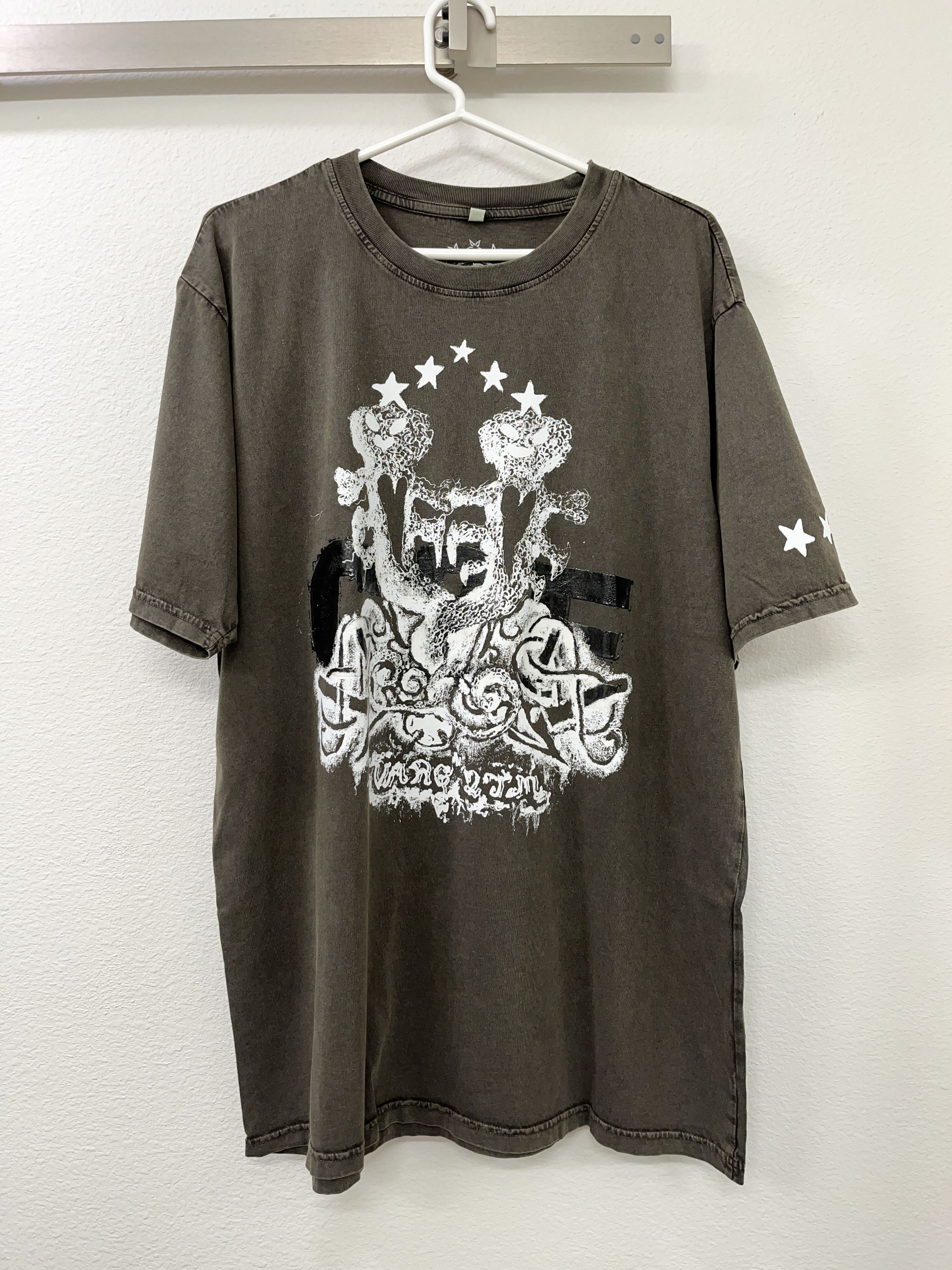 Drain Gang Varg2TM Outlaw T-Shirt - Washed Grey Size US L / EU 52-54 / 3 - 1 Thumbnail