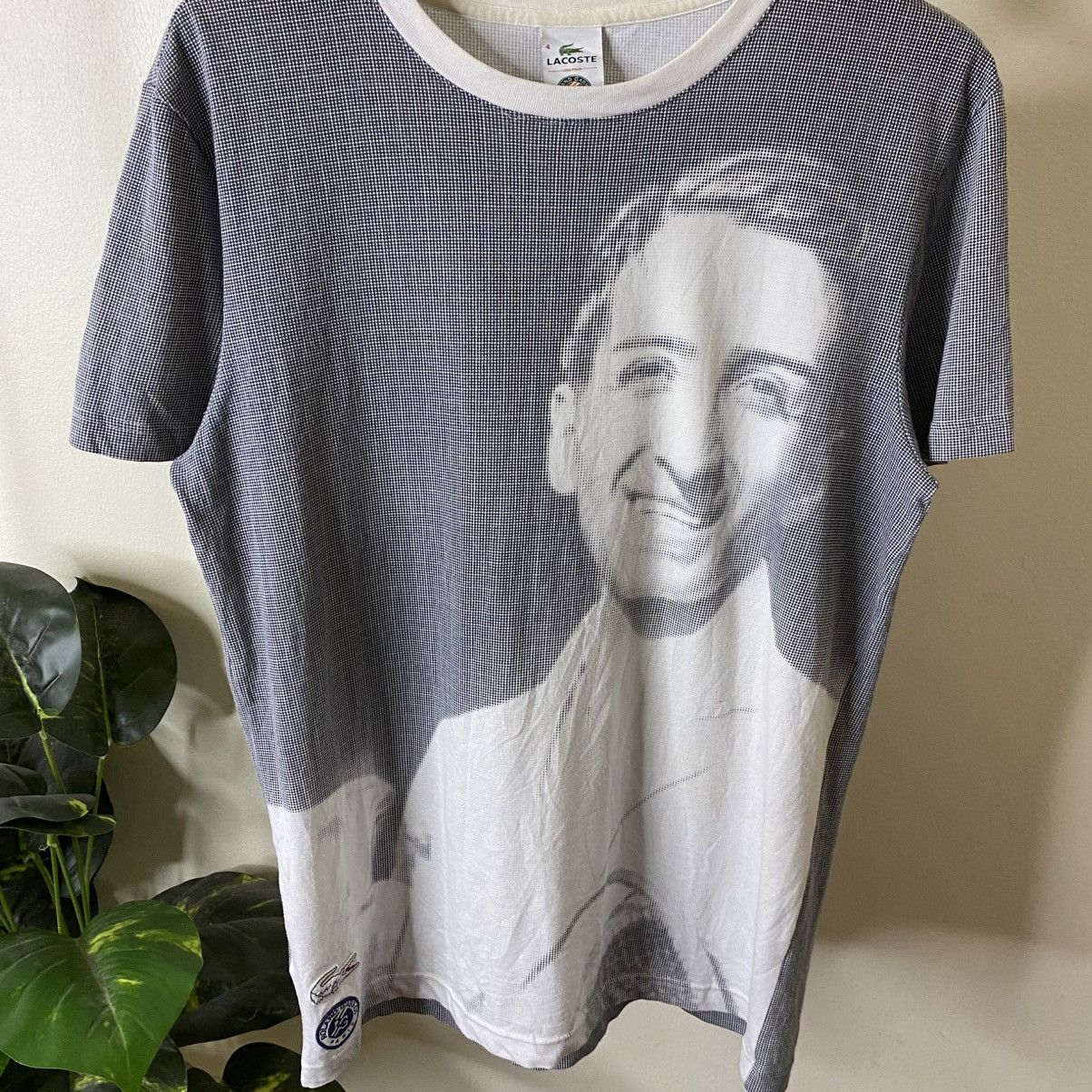 Lacoste René Lacoste Big Graphic T Shirt Size US L / EU 52-54 / 3 - 2 Thumbnail