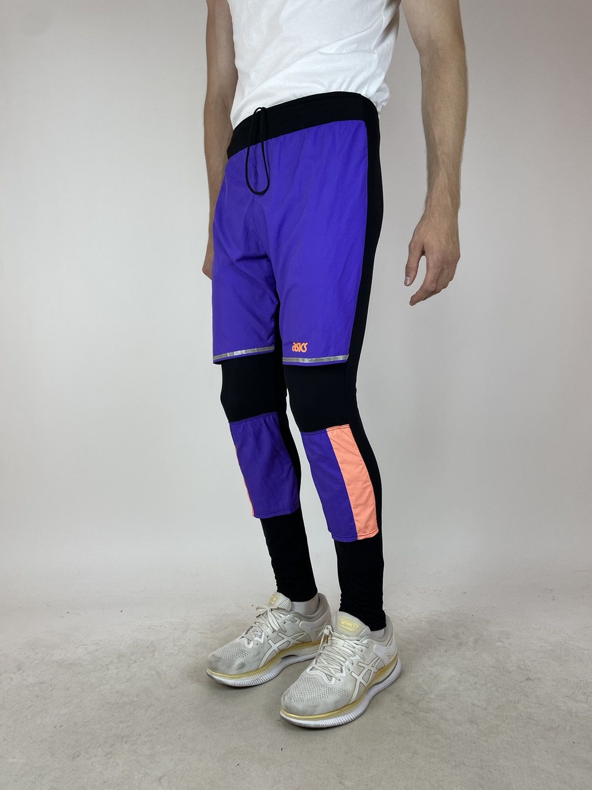 Asics asics track pants retro warm leggings size XL Size US 33 - 3 Thumbnail