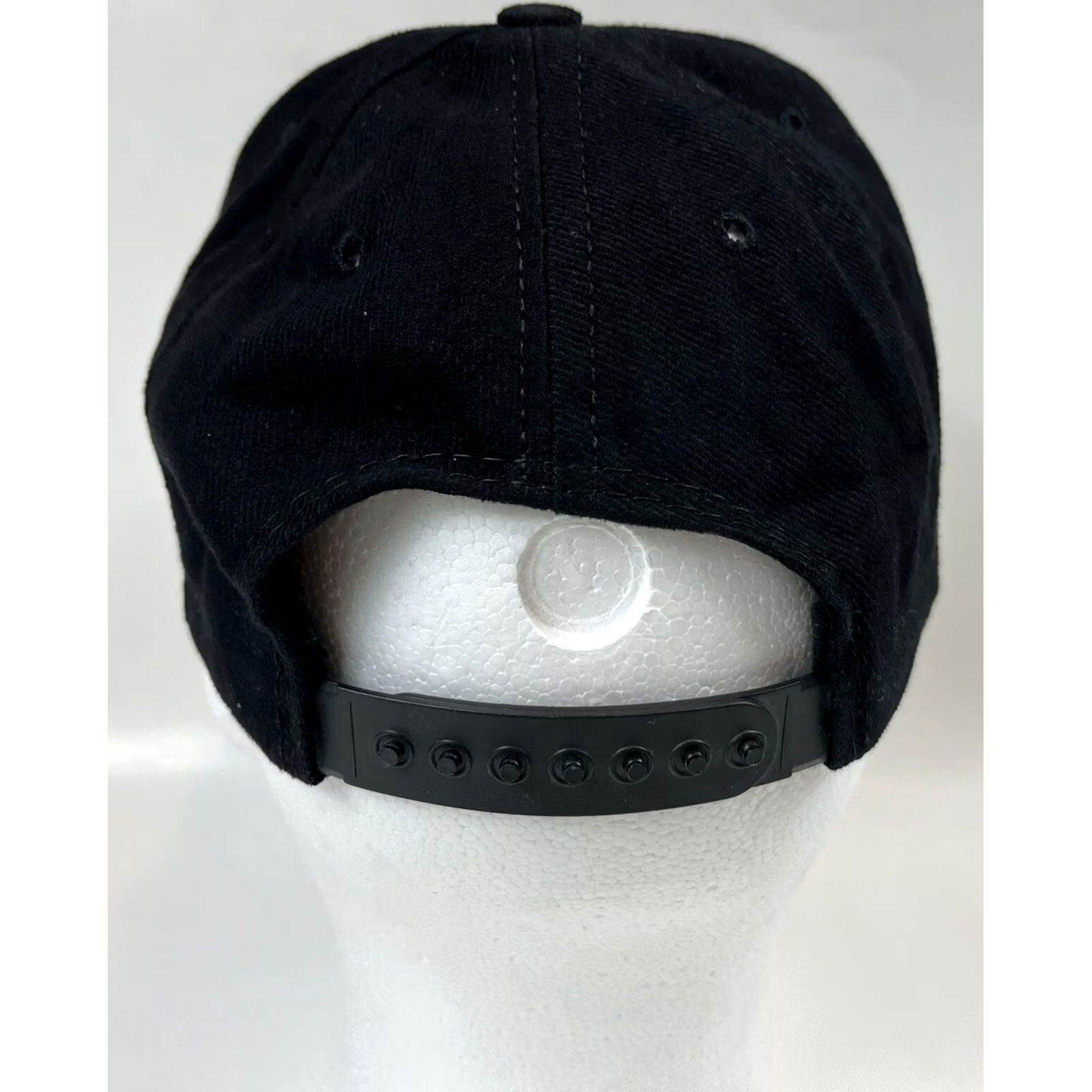 American Needle VINTAGE American Needle Chicago Bulls Snapback Hat Cap Men One Size Adjustable Black 90s Sports Vintage pre-owned cap Size ONE SIZE - 4 Thumbnail