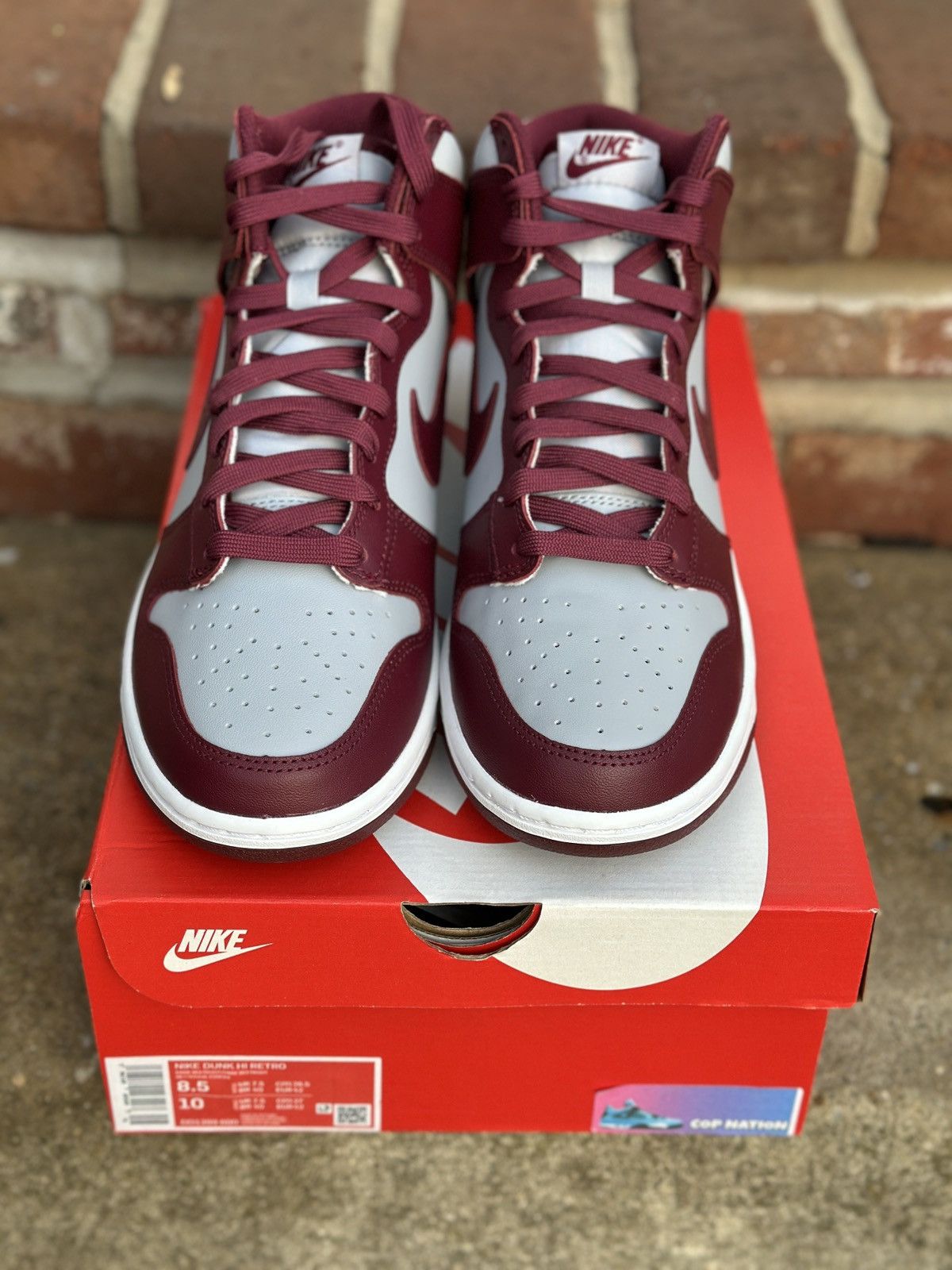 Nike Nike Dunk High Beetroot (8.5M) Size US 8.5 / EU 41-42 - 3 Thumbnail