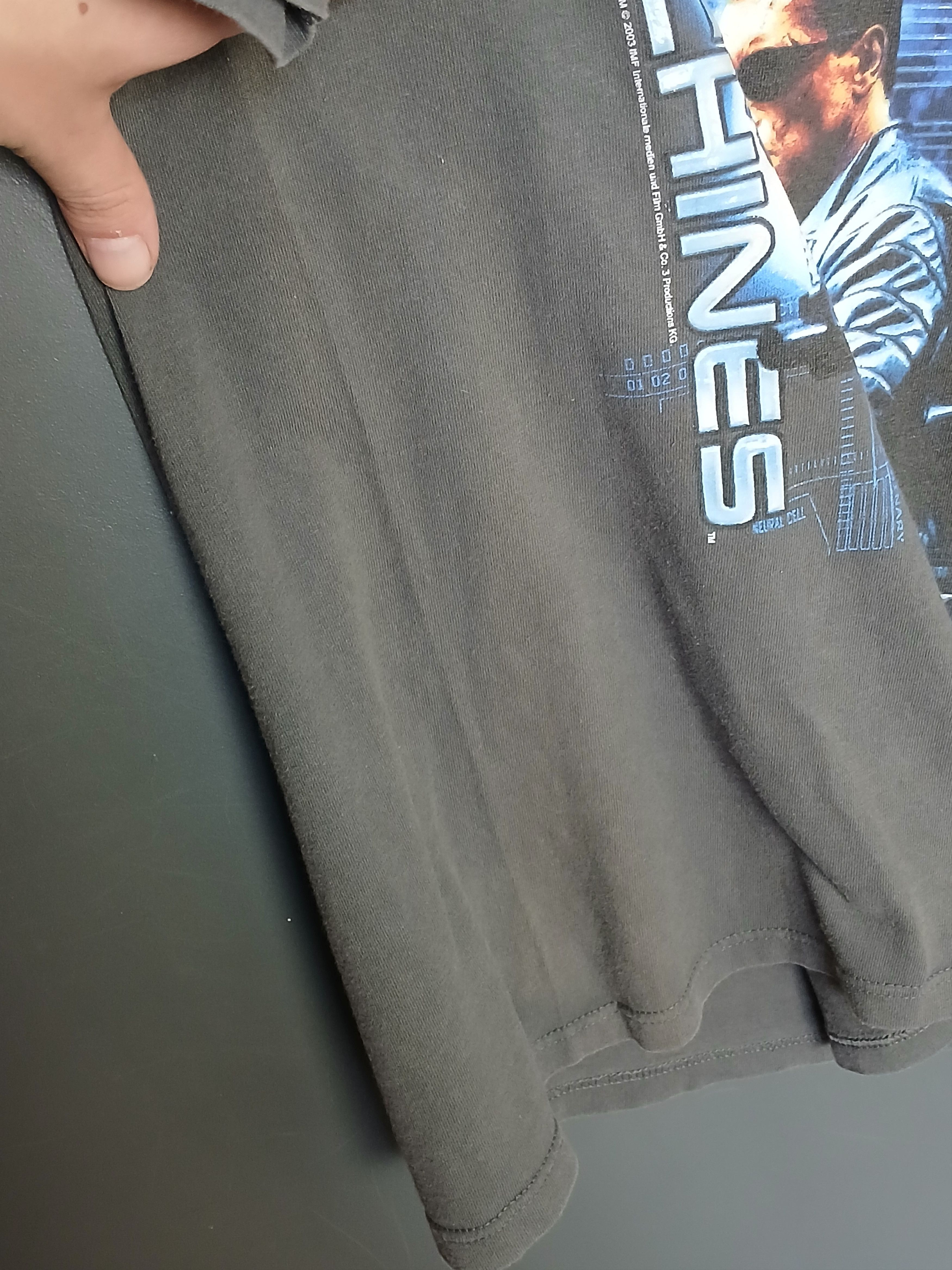 Vintage Vintage 2003 Terminator Rise Of The Machines Movie T-Shirt Size US M / EU 48-50 / 2 - 7 Thumbnail