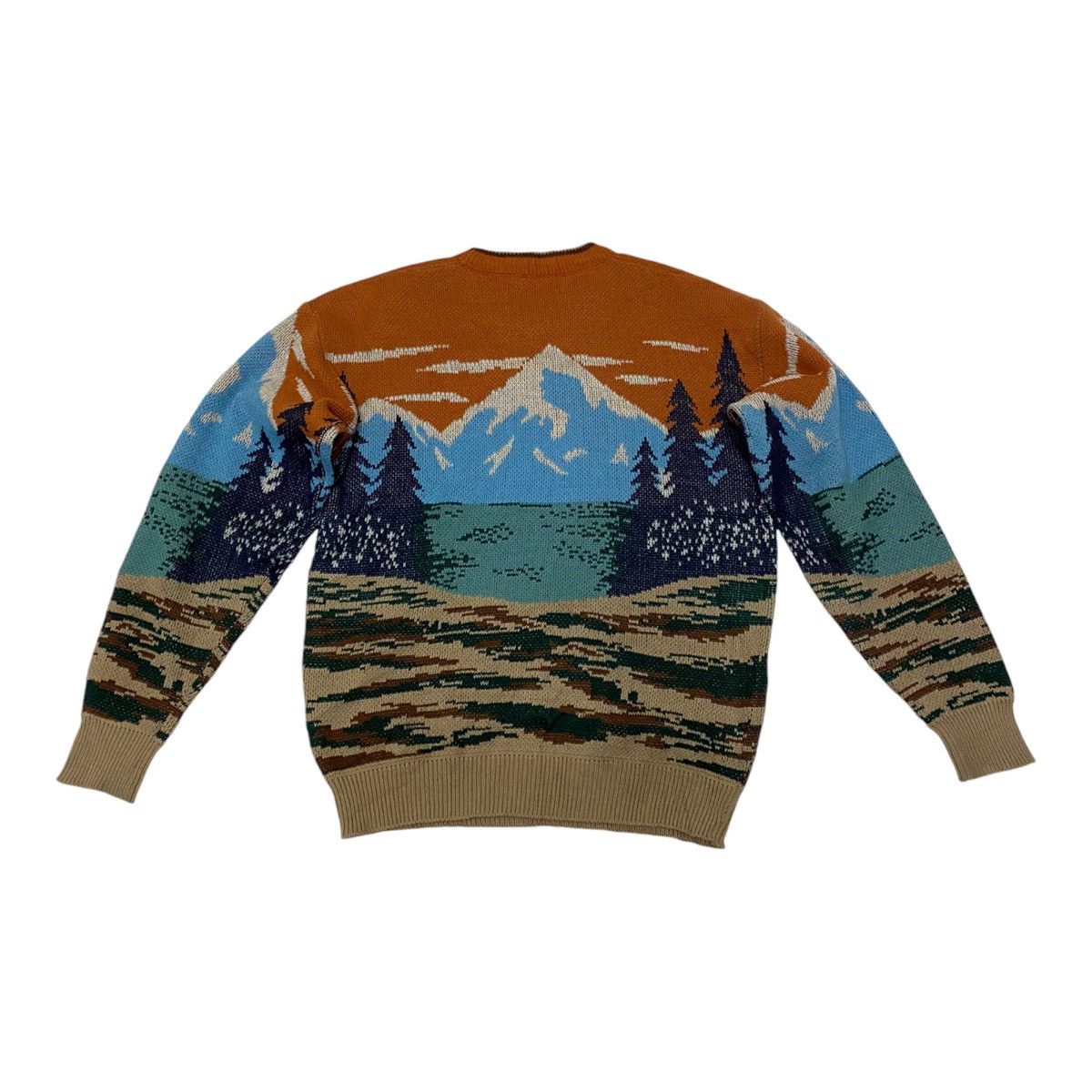 Vintage 🔥 Jour De Monsieur Nature Screen Crewneck Knit Sweater (C3) Size US M / EU 48-50 / 2 - 3 Thumbnail