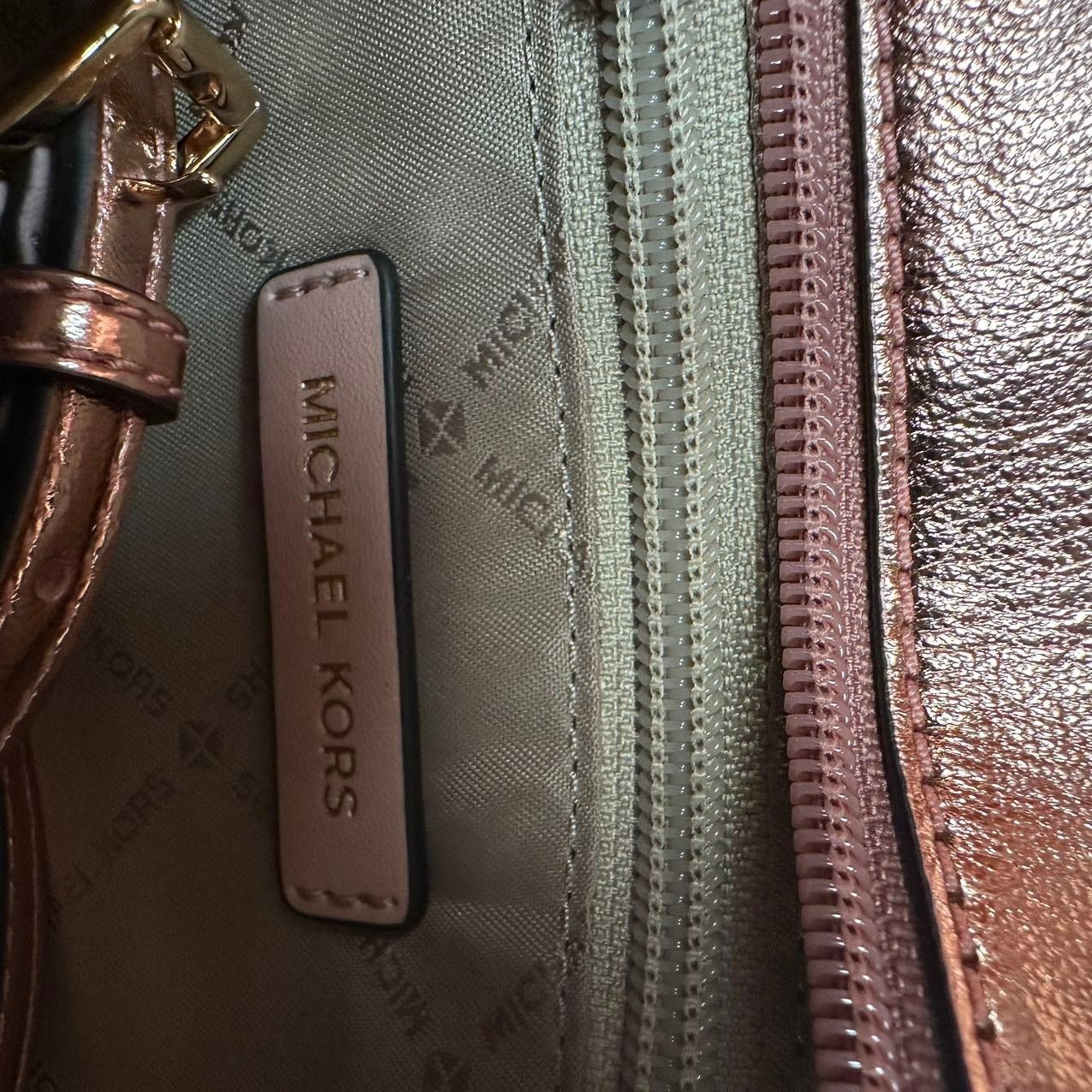 Michael Kors Michael Kors 35H3GTVT0M Jet Set Travel XS Metallic Size ONE SIZE - 11 Thumbnail