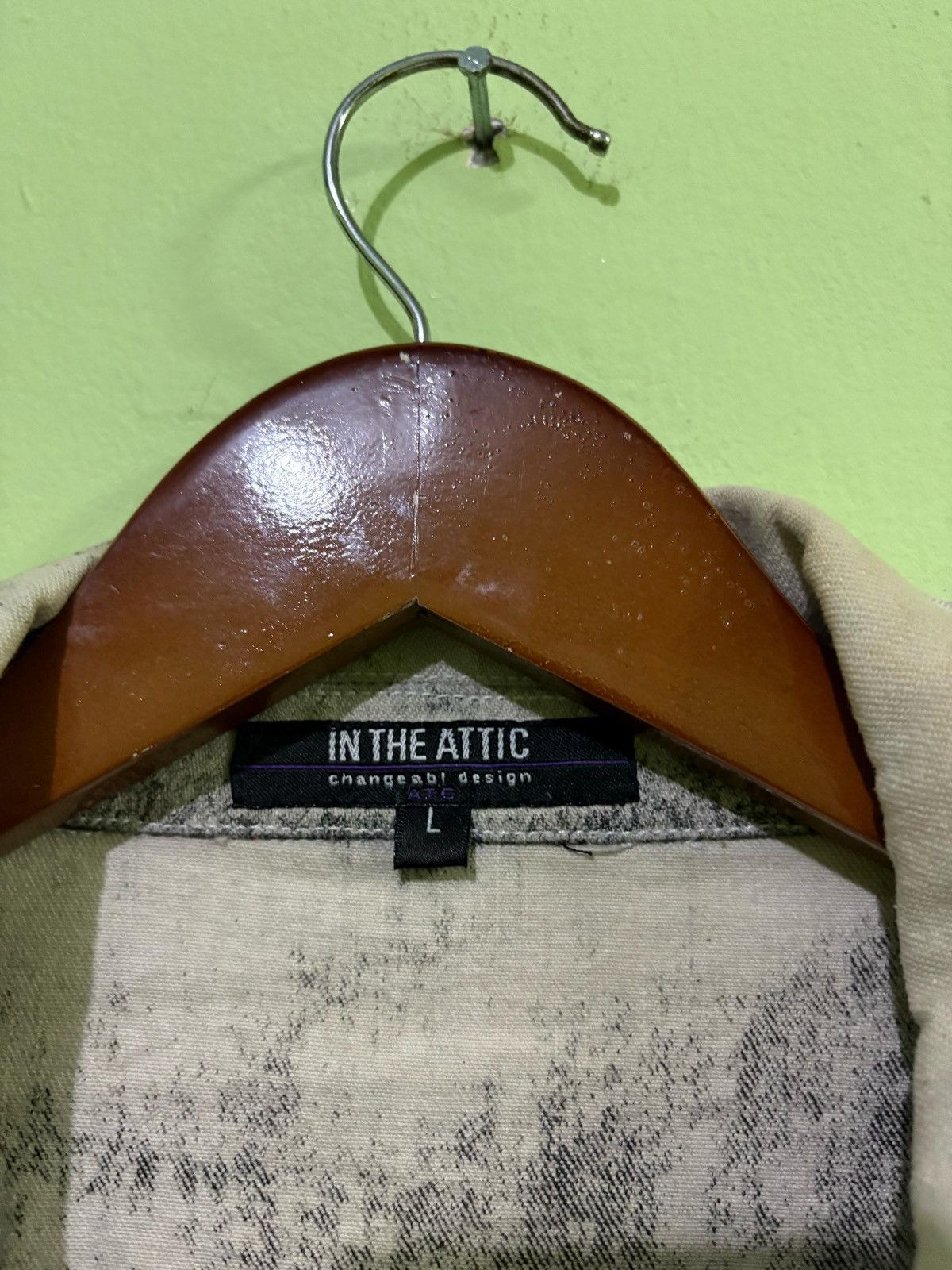If Six Was Nine × In The Attic × Japanese Brand InTheAttic Acid Wash Jacket Design Share Spirit Ifsixwasnine Size US L / EU 52-54 / 3 - 13 Thumbnail