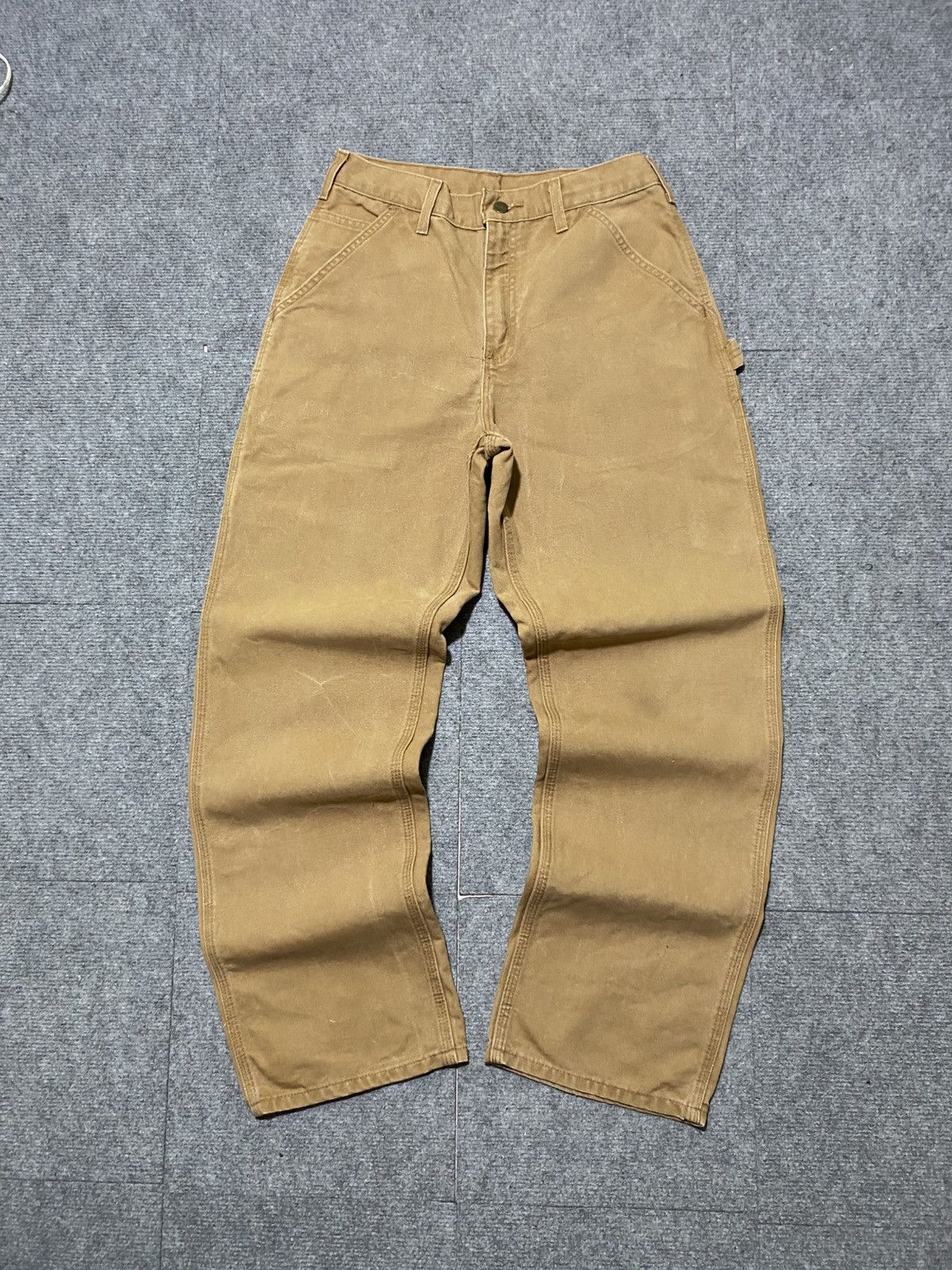 Carhartt CARHARTT B11 - BRN (BROWN) I CARPENTER PANTS (DATED 2011) Size US 30 / EU 46 - 7 Thumbnail