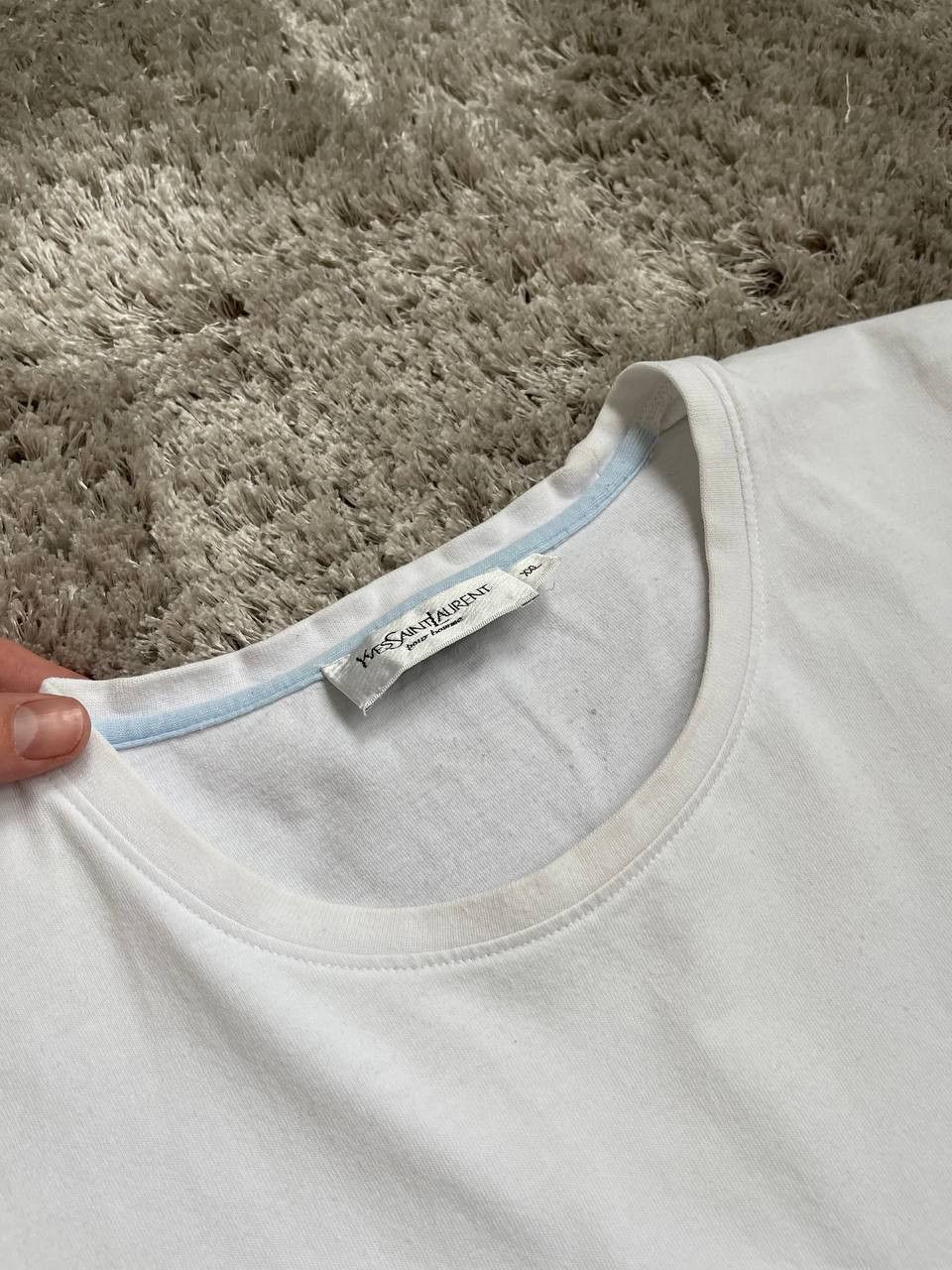 Vintage × Yves Saint Laurent Yves Saint Laurent YSL Tee striped Size US L / EU 52-54 / 3 - 3 Thumbnail