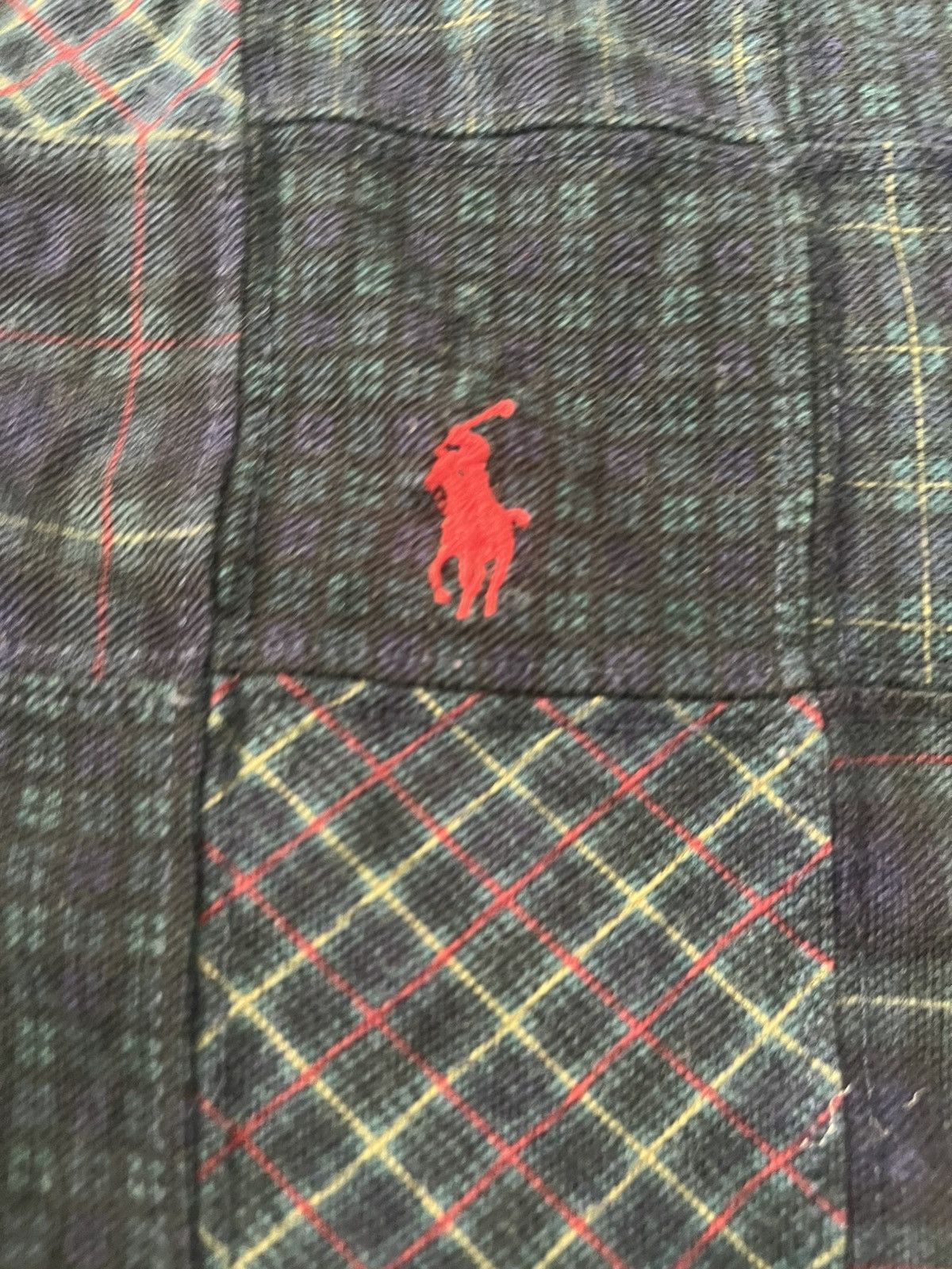 Polo Ralph Lauren POLO RALPH LAUREN TARTAN PATCHWORK PLAID POLO Size US XL / EU 56 / 4 - 1 Thumbnail