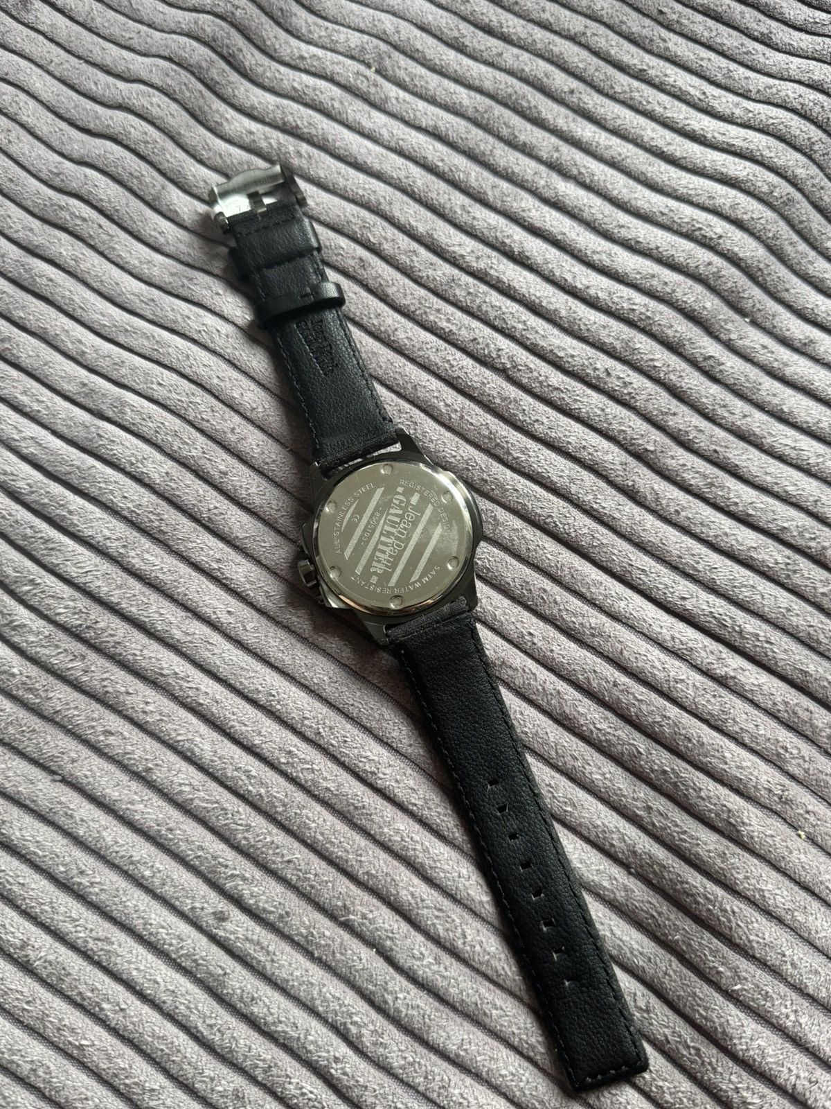 Jean Paul Gaultier Jean Paul Gaultier Archive Black Man Watch Grail JPG Size ONE SIZE - 5 Thumbnail