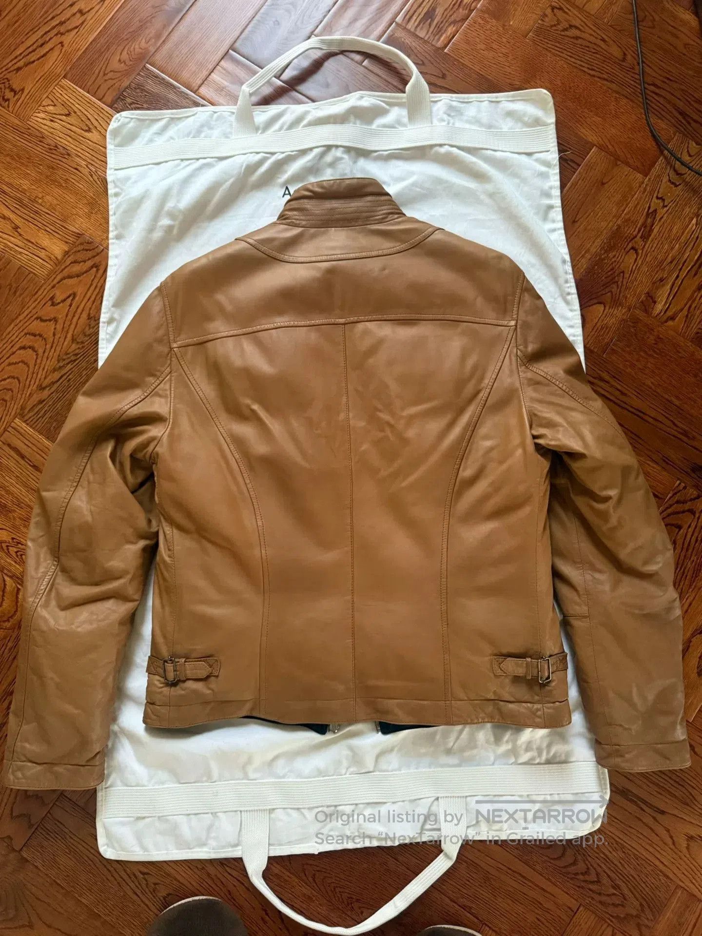 Brunello Cucinelli men’s down leather jacket with hood. Size US M / EU 48-50 / 2 - 2 Thumbnail