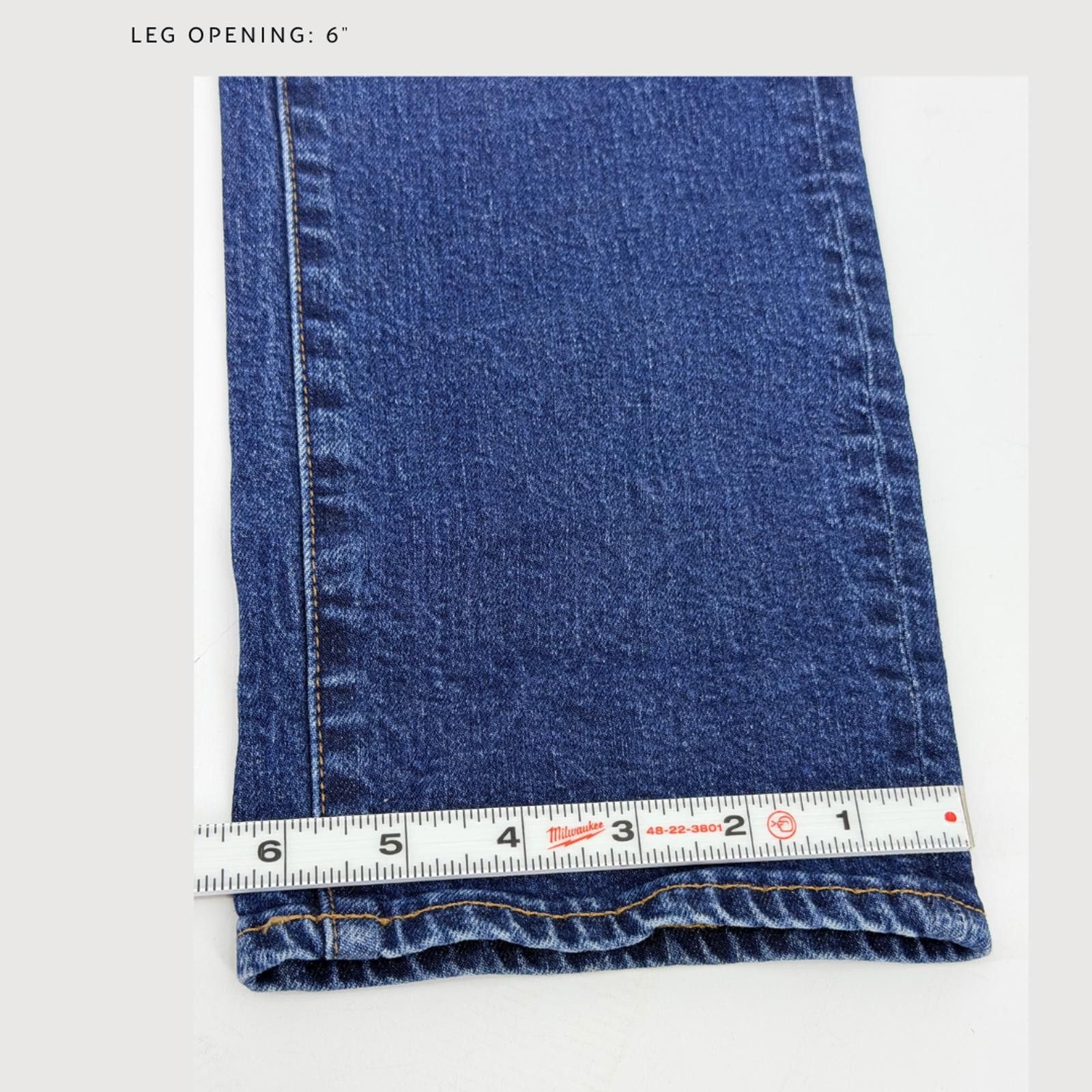 Madewell Madewell Cruiser Straight Jeans Dark Wash 25 High Rise Size 25" / US 0 / IT 36 - 9 Thumbnail