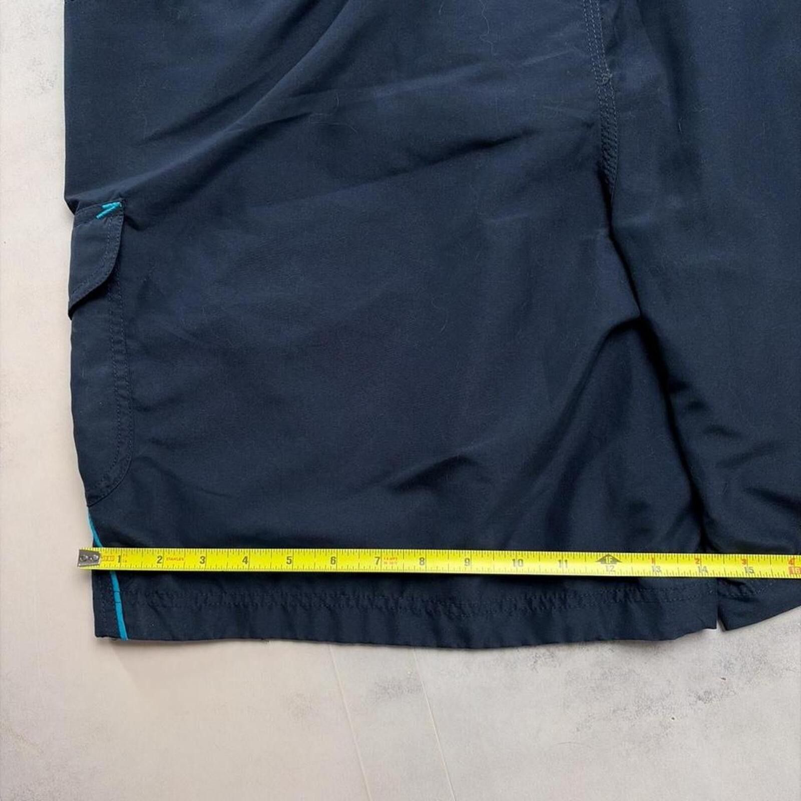 Speedo Vintage Navy Speedo Grunge Baggy Surf Board Shorts Size US 36 / EU 52 - 8 Thumbnail