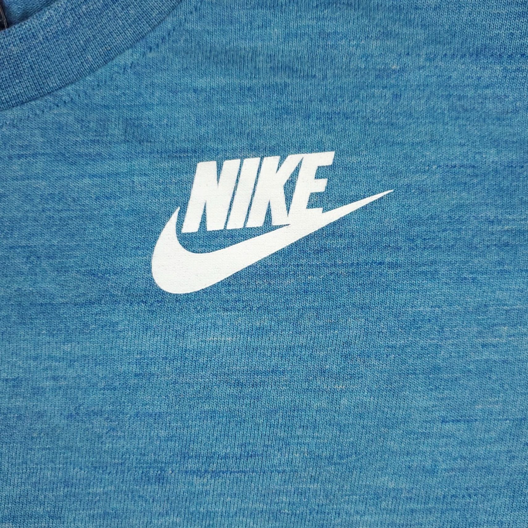 Nike Nike T Shirt Womens Medium Blue Short Sleeve Casual Crew Neck Cotton Blend Womens Size M / US 6-8 / IT 42-44 - 2 Thumbnail