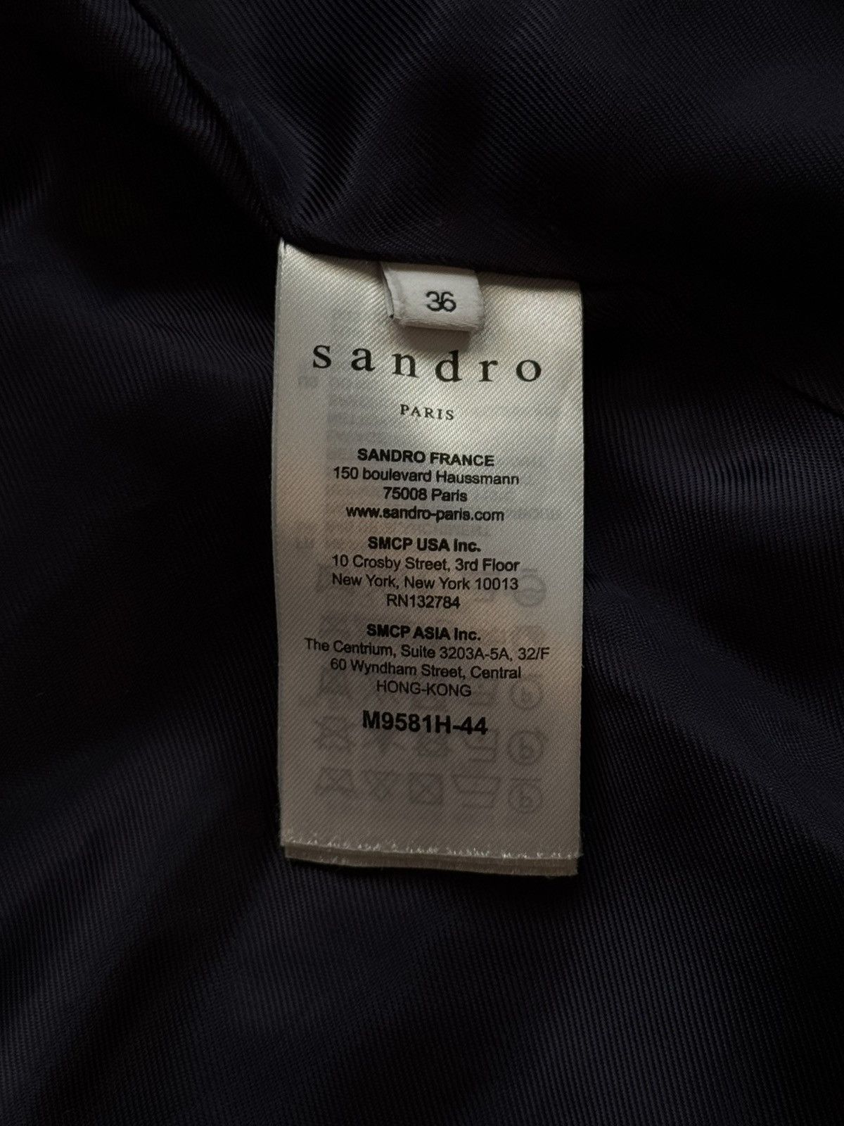Designer × Sandro Sandro Paris oldmoney style quilted wool parka hooded coat Size S / US 4 / IT 40 - 6 Thumbnail