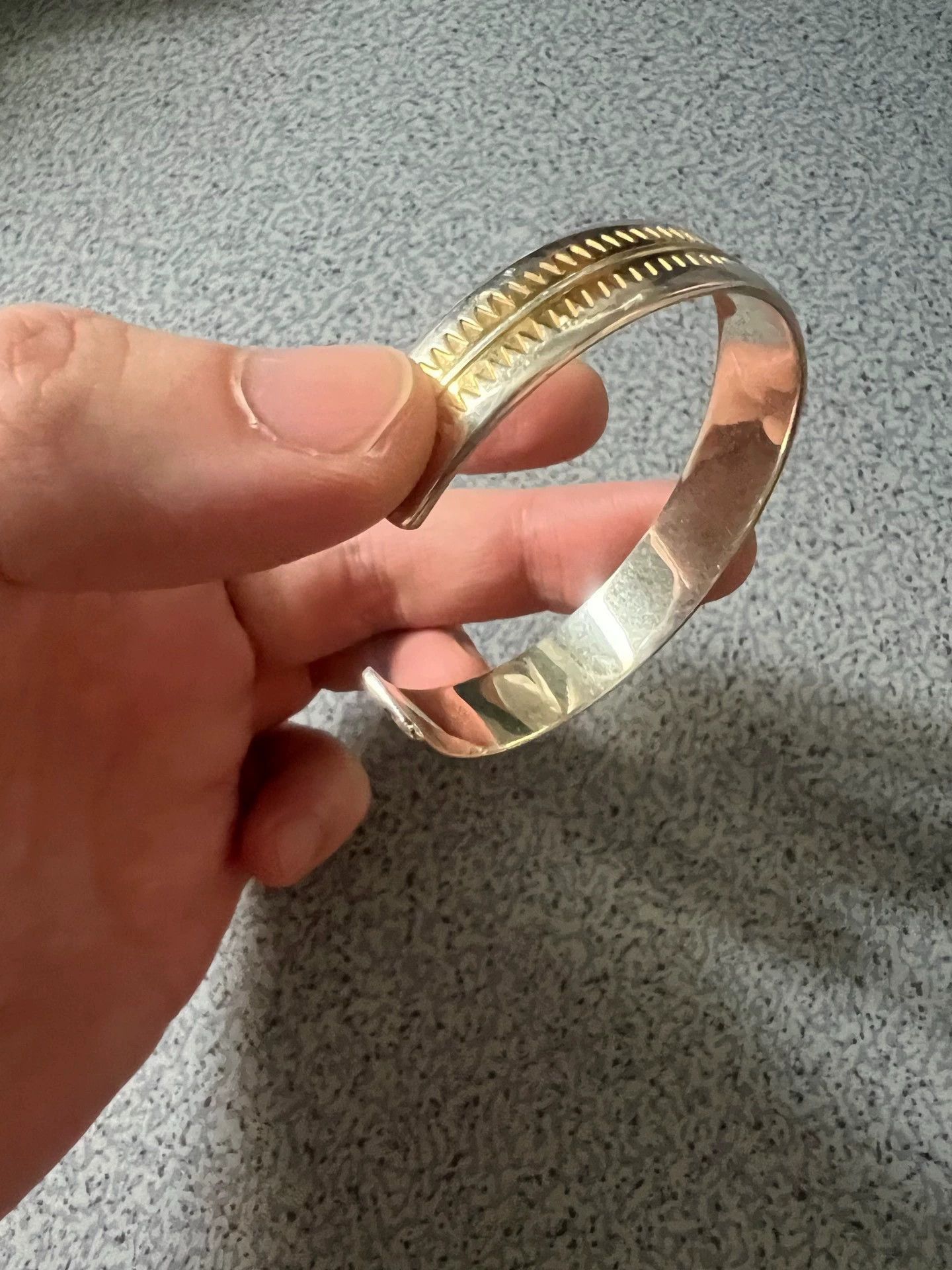 Undercover UNDERCOVER Takahashi Shield 925 Silver bracelet serrated-25 Size ONE SIZE - 5 Thumbnail