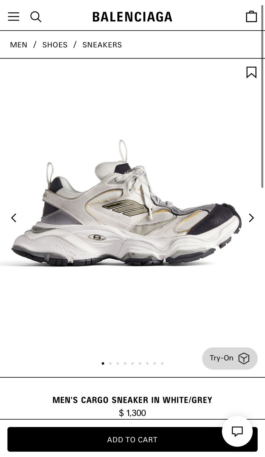 Balenciaga Balenciaga Cargo Sneaker Size US 11 / EU 44 - 3 Thumbnail